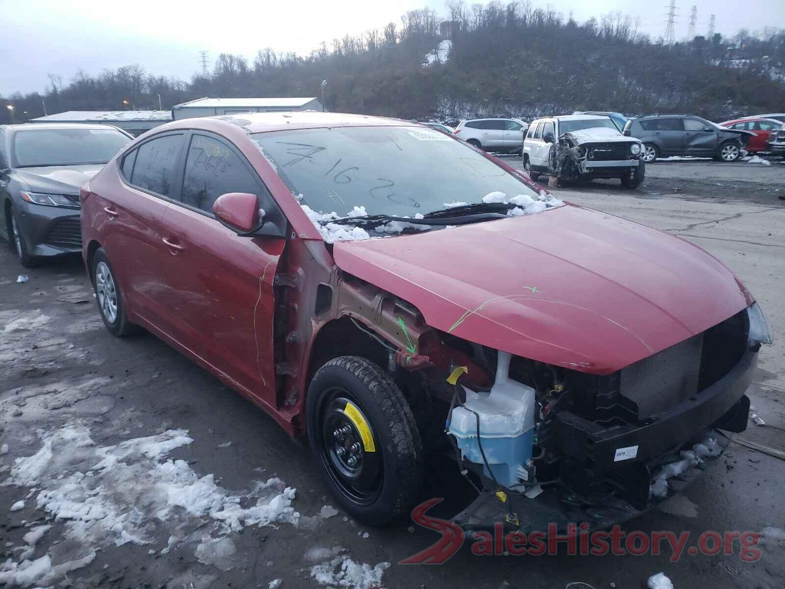 5NPD74LF8KH425105 2019 HYUNDAI ELANTRA