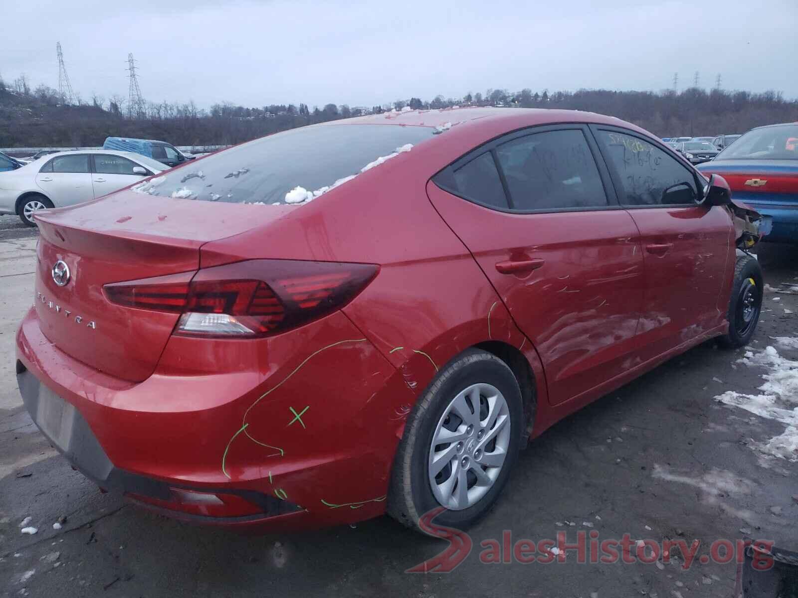 5NPD74LF8KH425105 2019 HYUNDAI ELANTRA