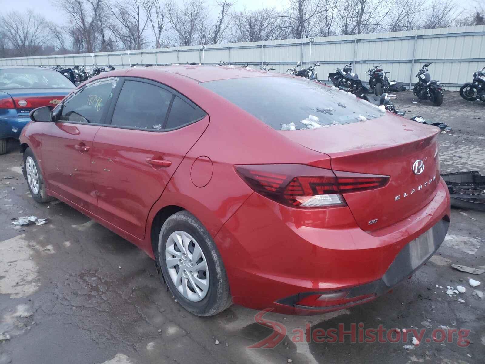 5NPD74LF8KH425105 2019 HYUNDAI ELANTRA