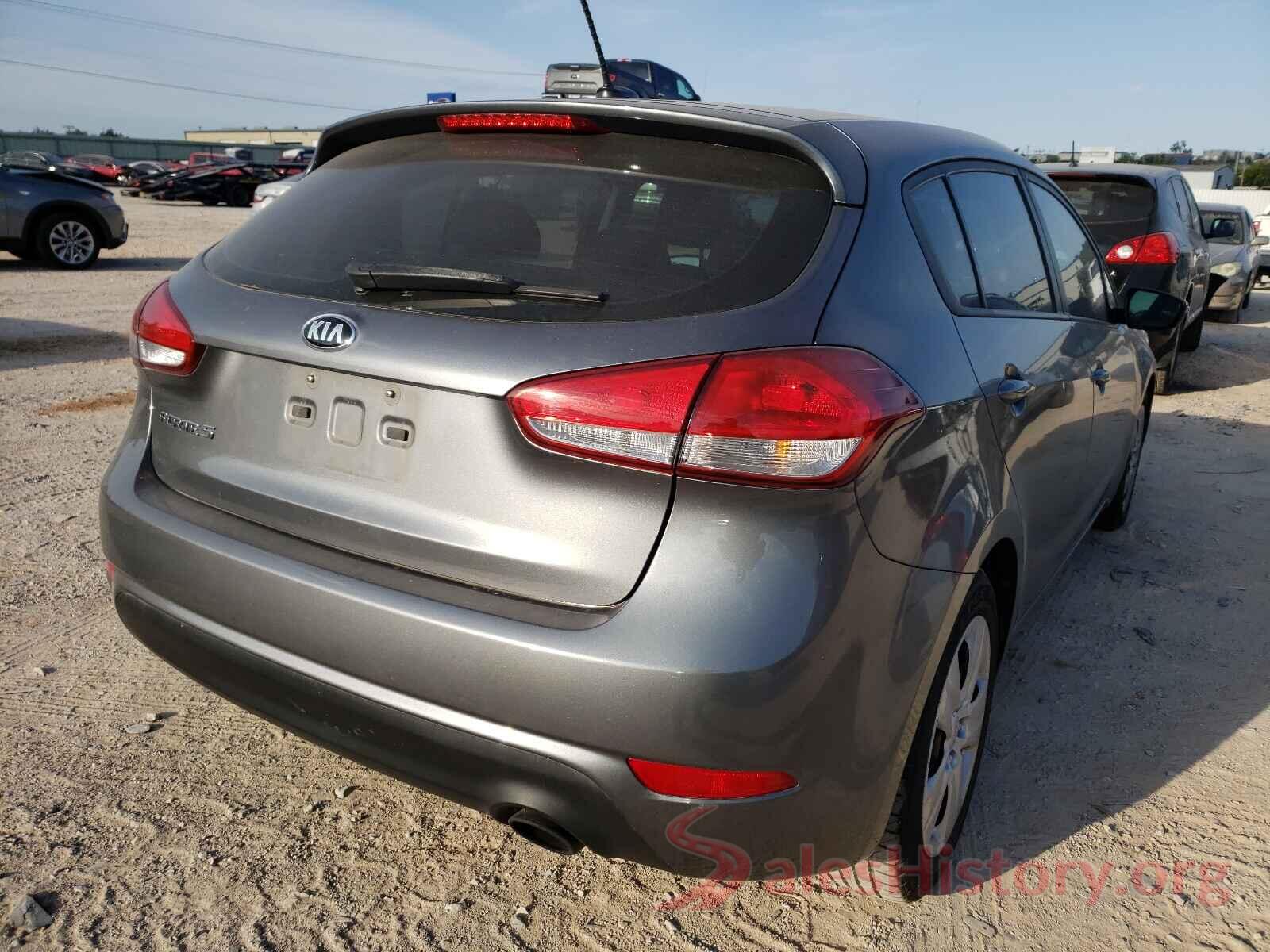 KNAFK5A84G5588632 2016 KIA FORTE