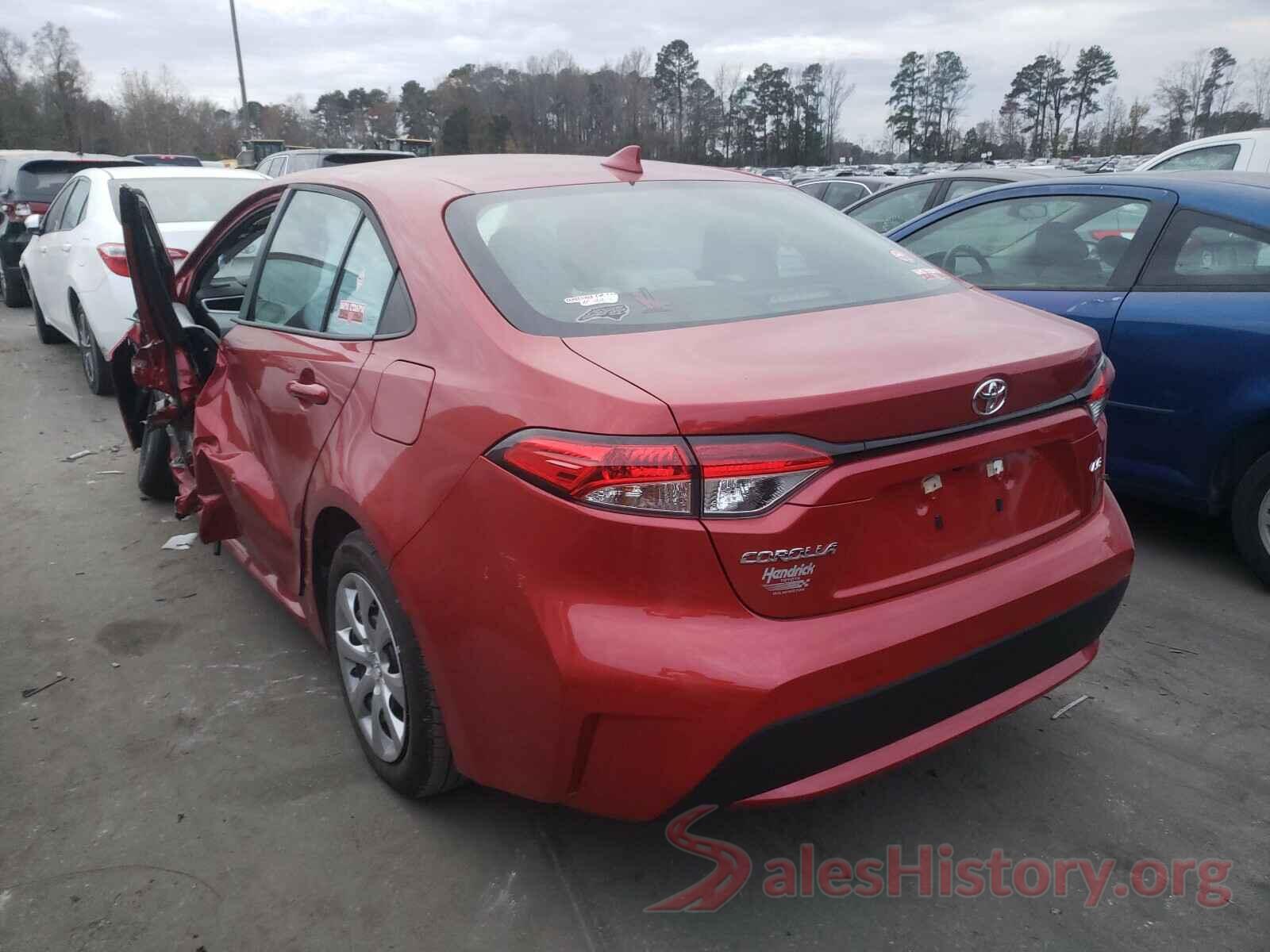 5YFEPRAE5LP107801 2020 TOYOTA COROLLA