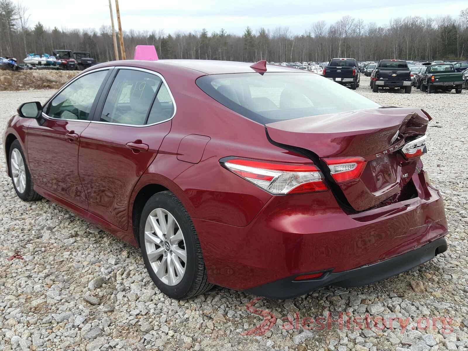 4T1B11HK9KU744737 2019 TOYOTA CAMRY