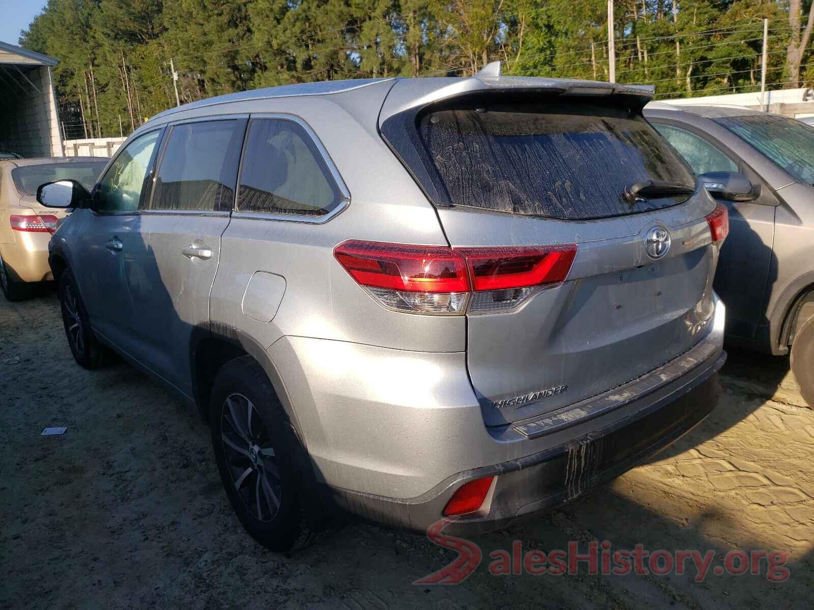 5TDJZRFH8JS561279 2018 TOYOTA HIGHLANDER