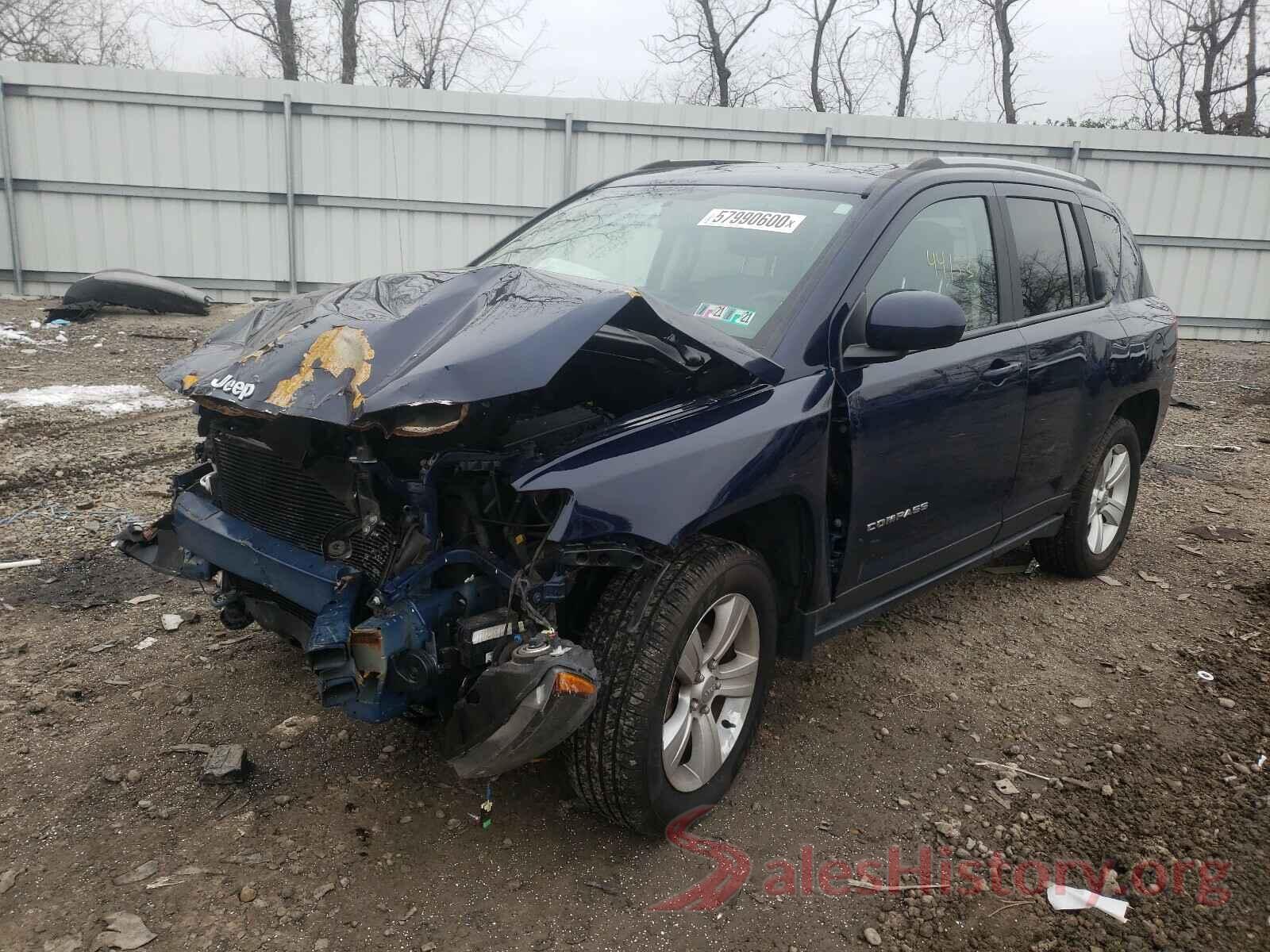 1C4NJDEB3HD139516 2017 JEEP COMPASS