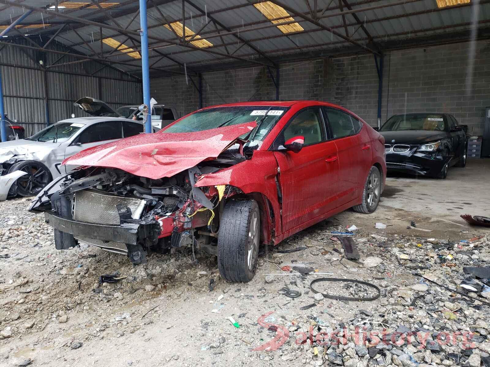 KMHD84LFXHU238553 2017 HYUNDAI ELANTRA