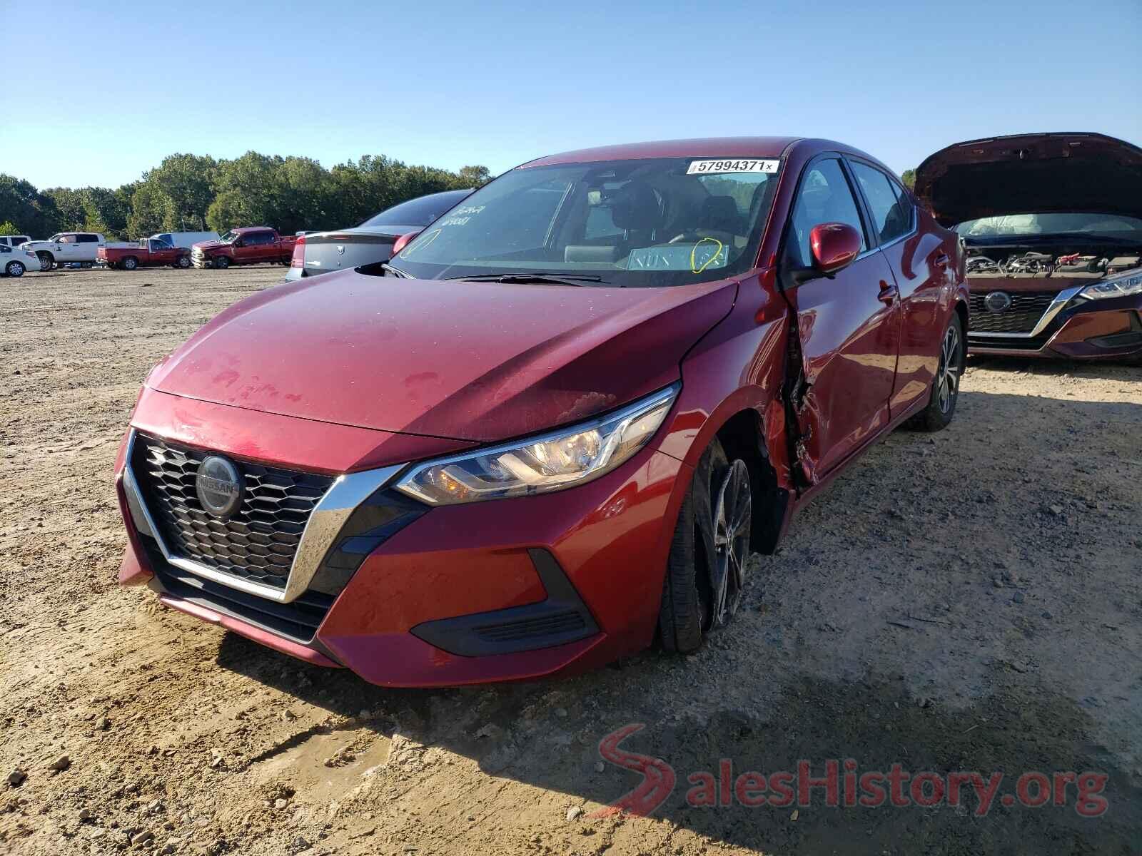 3N1AB8CV2LY278805 2020 NISSAN SENTRA