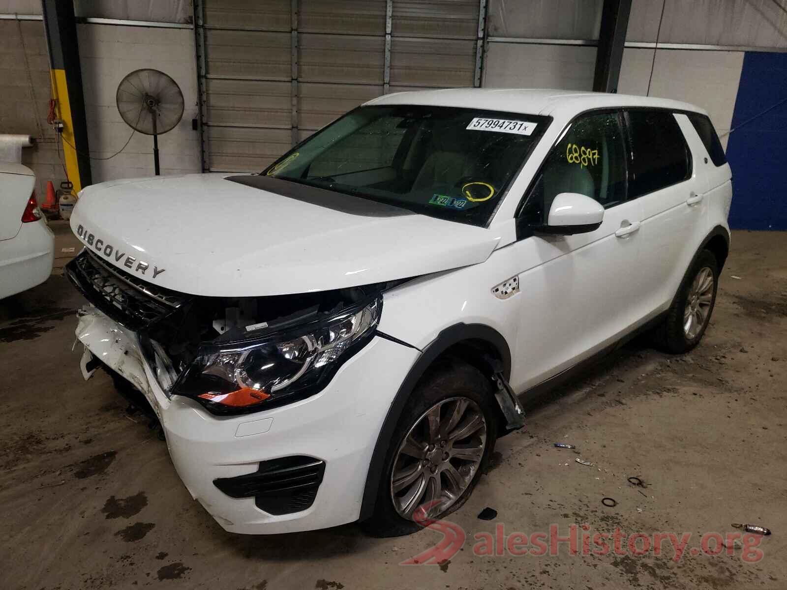 SALCP2BG3GH602281 2016 LAND ROVER DISCOVERY