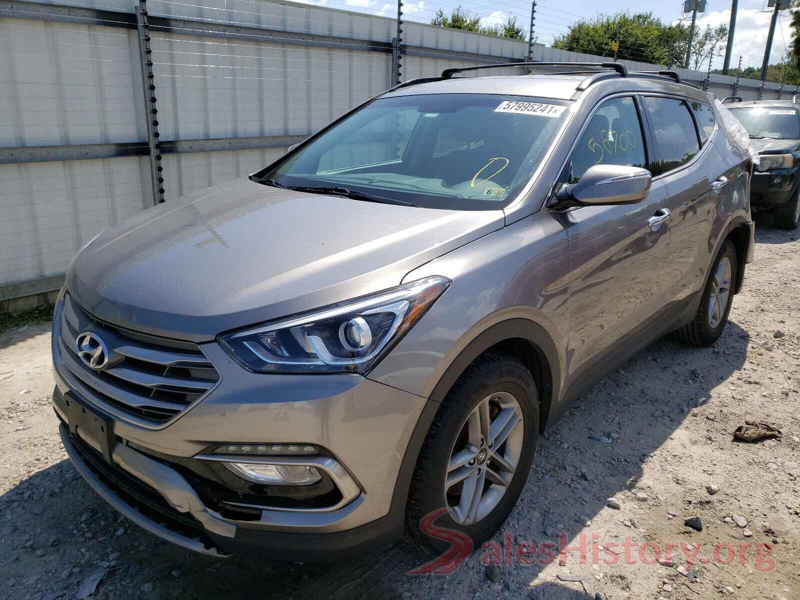 5NMZU3LBXHH014557 2017 HYUNDAI SANTA FE