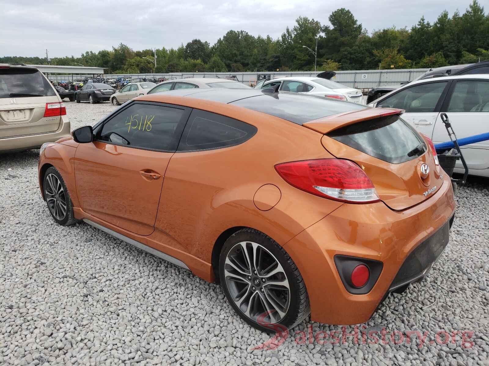 KMHTC6AE7GU282749 2016 HYUNDAI VELOSTER