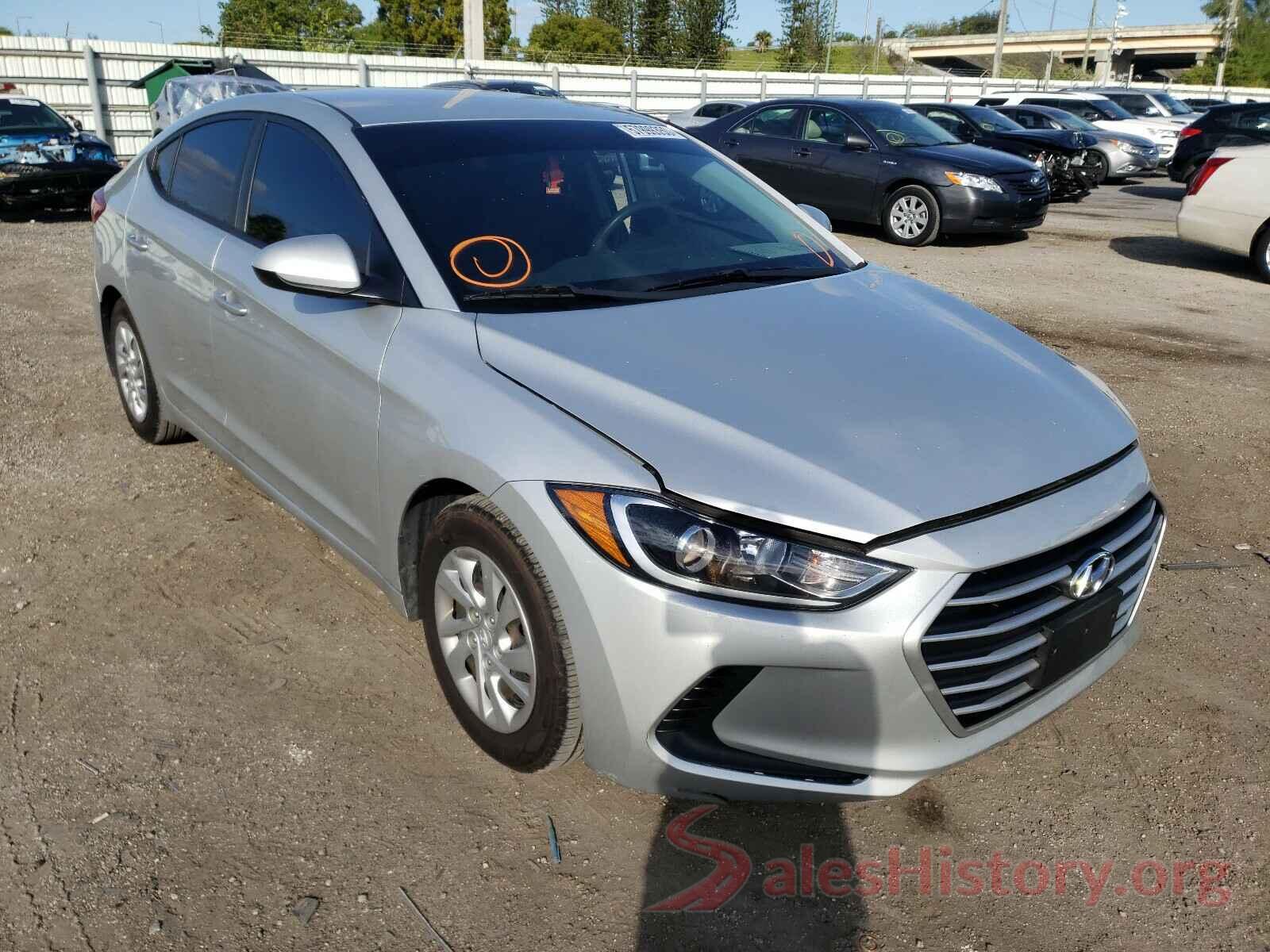 5NPD74LF3HH180710 2017 HYUNDAI ELANTRA