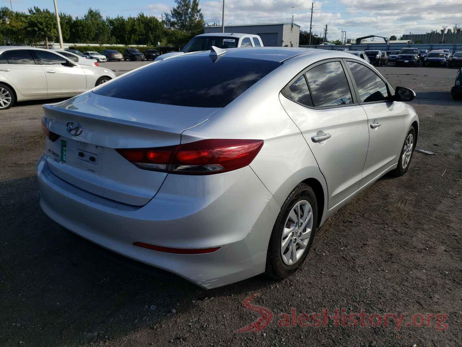 5NPD74LF3HH180710 2017 HYUNDAI ELANTRA