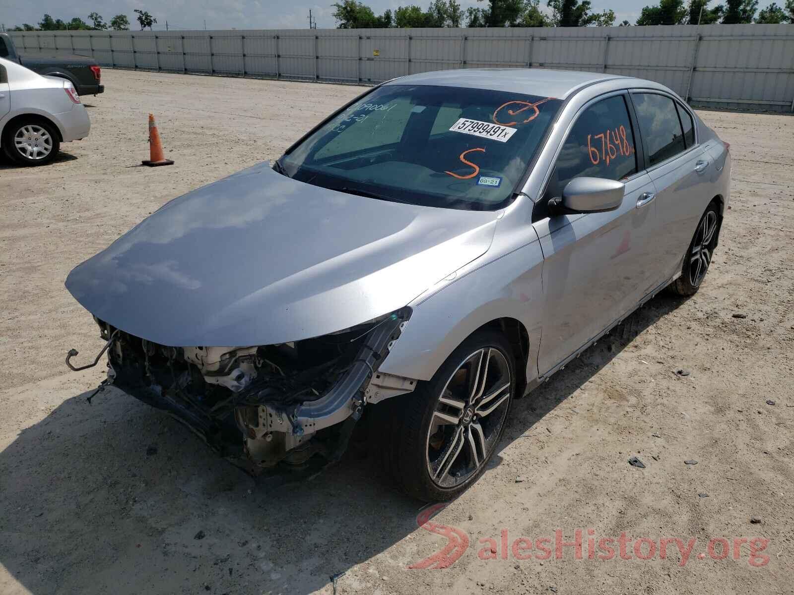 1HGCR2F57HA010355 2017 HONDA ACCORD