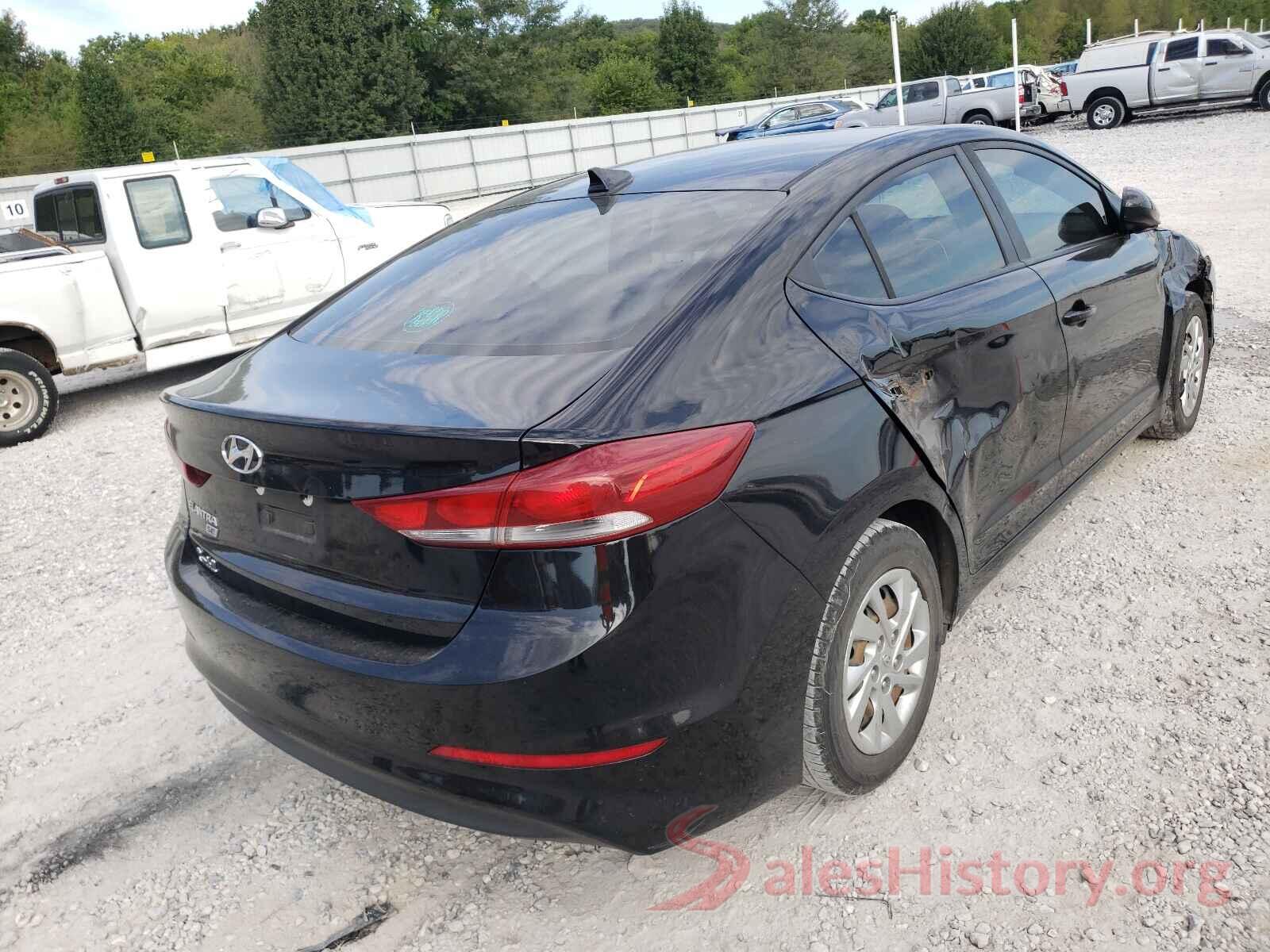 KMHD74LF4HU099376 2017 HYUNDAI ELANTRA