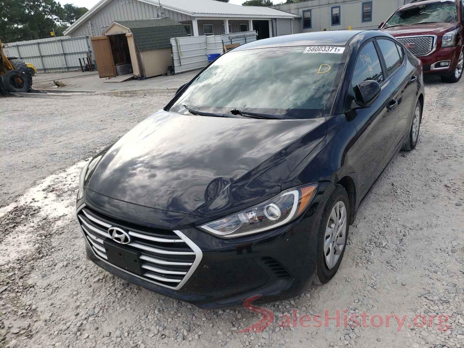 KMHD74LF4HU099376 2017 HYUNDAI ELANTRA