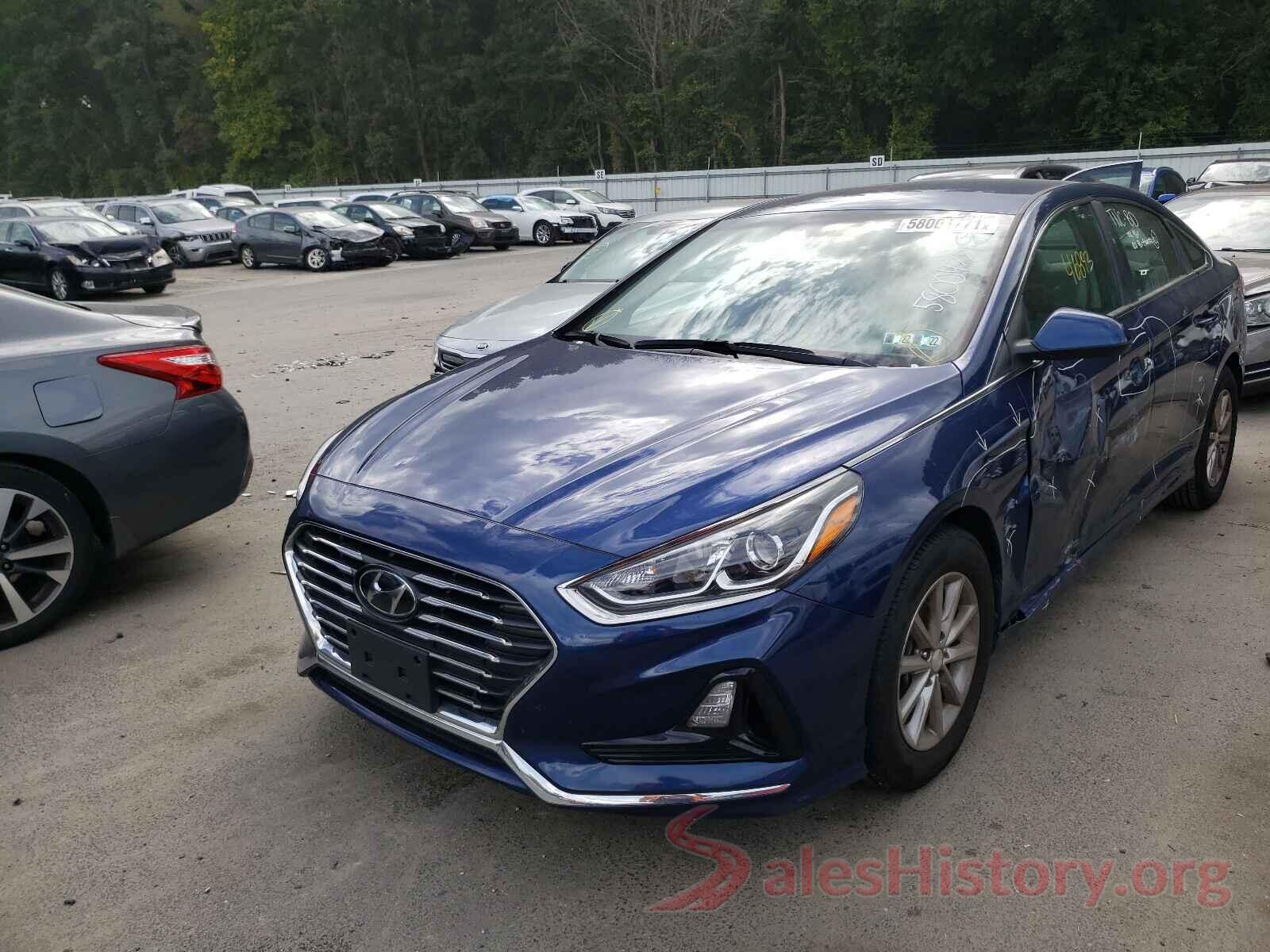 5NPE24AF6KH783082 2019 HYUNDAI SONATA