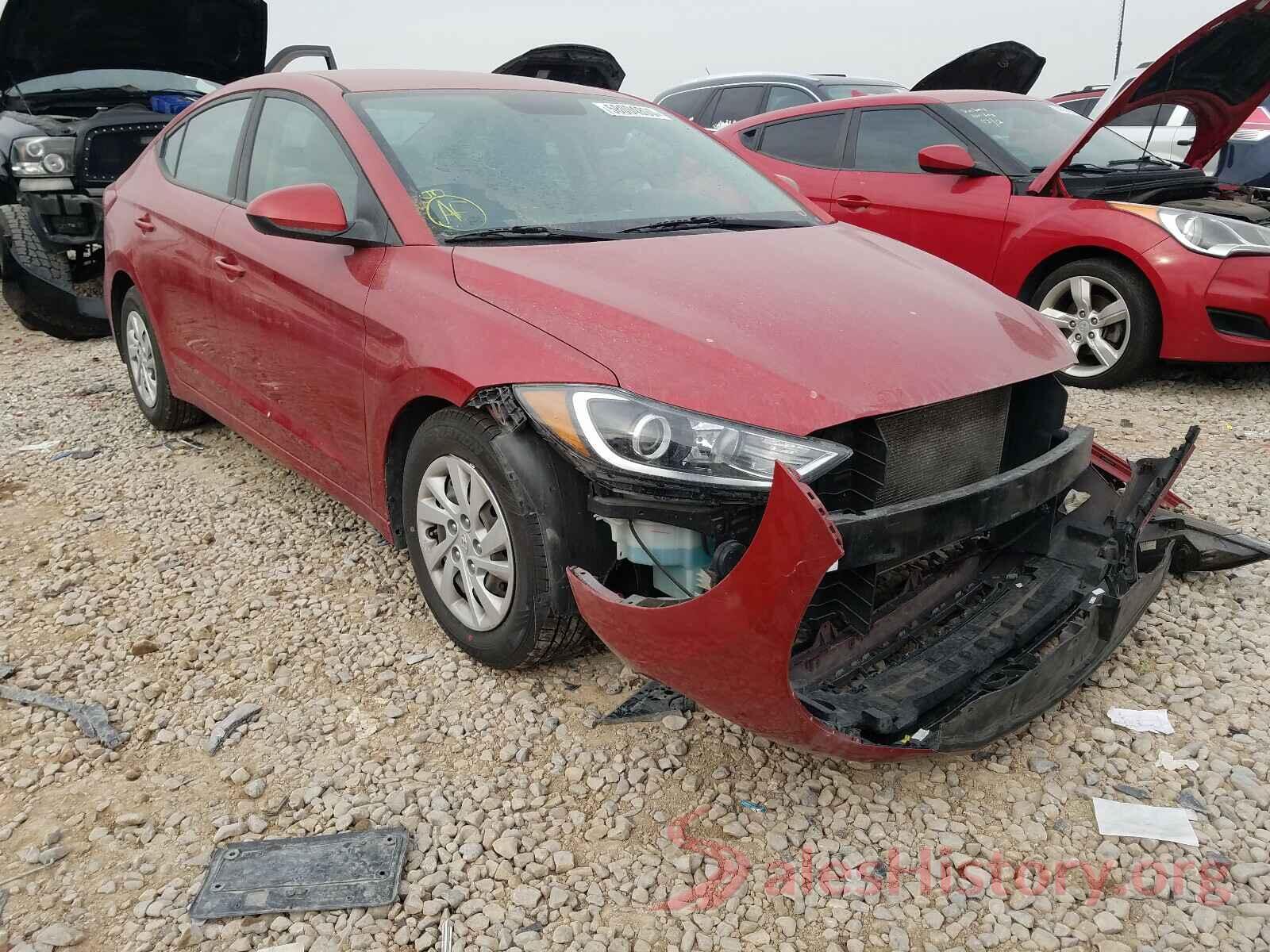 5NPD74LF3HH164474 2017 HYUNDAI ELANTRA