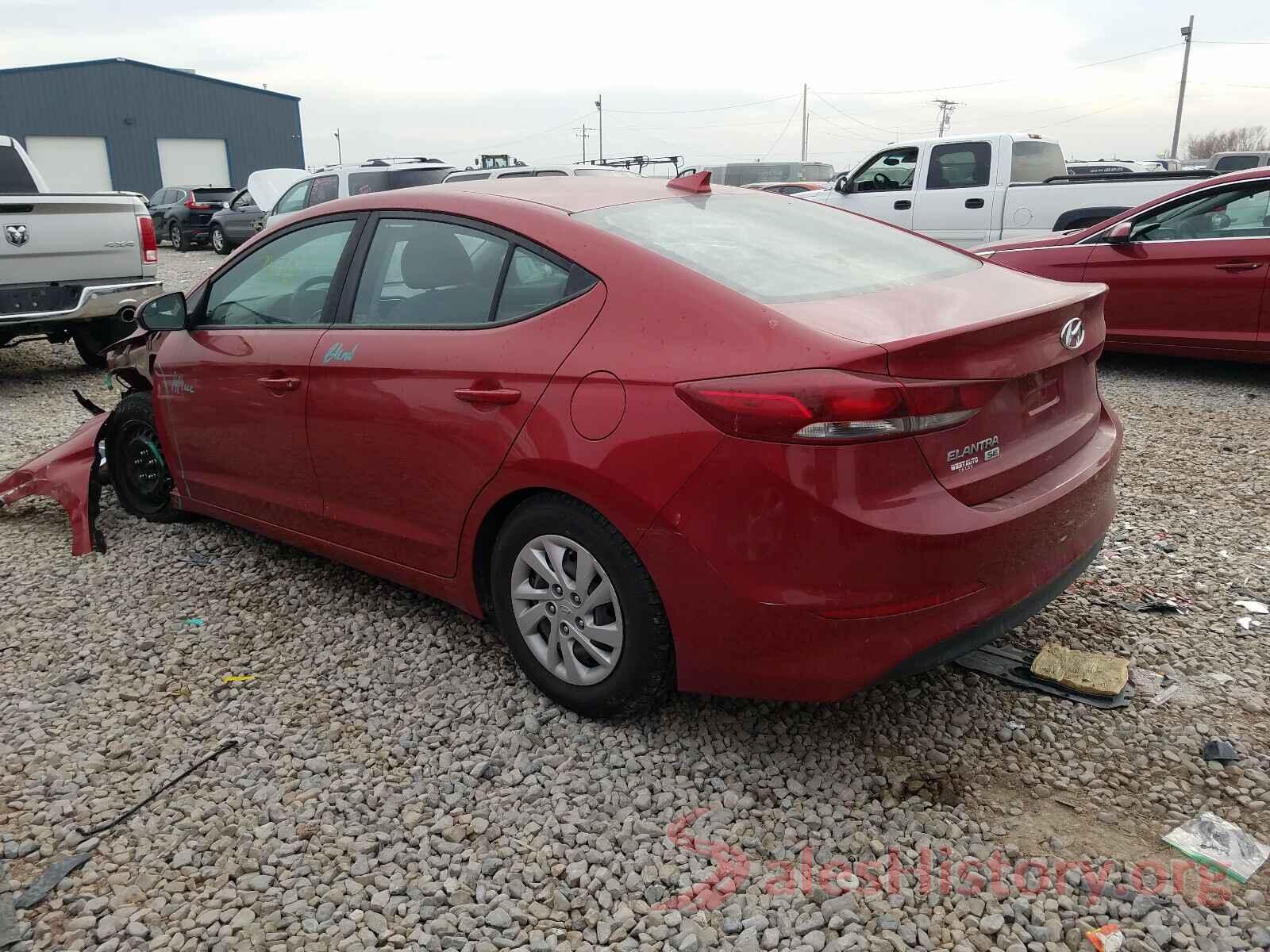 5NPD74LF3HH164474 2017 HYUNDAI ELANTRA