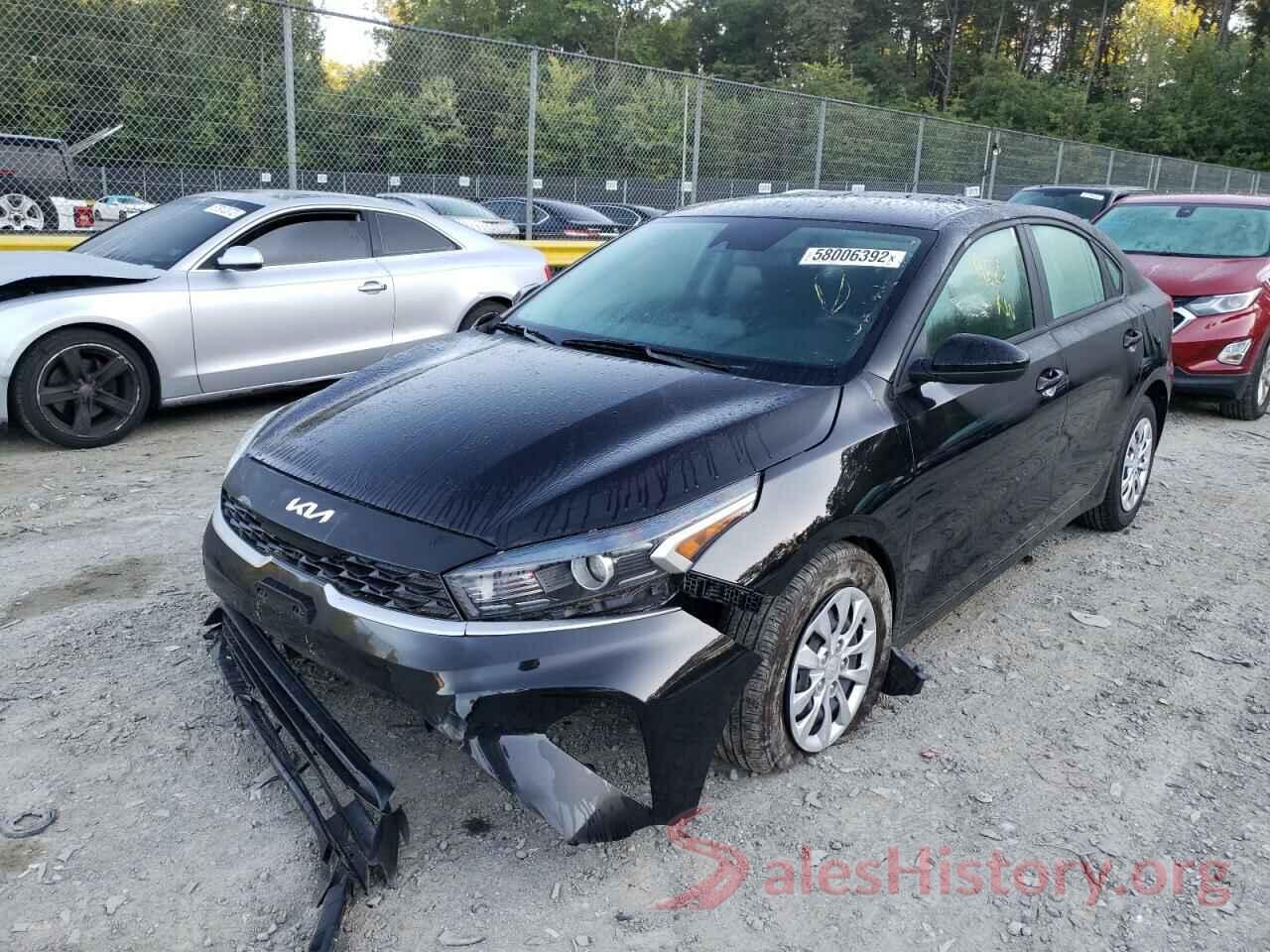 3KPF24AD6NE446391 2022 KIA FORTE