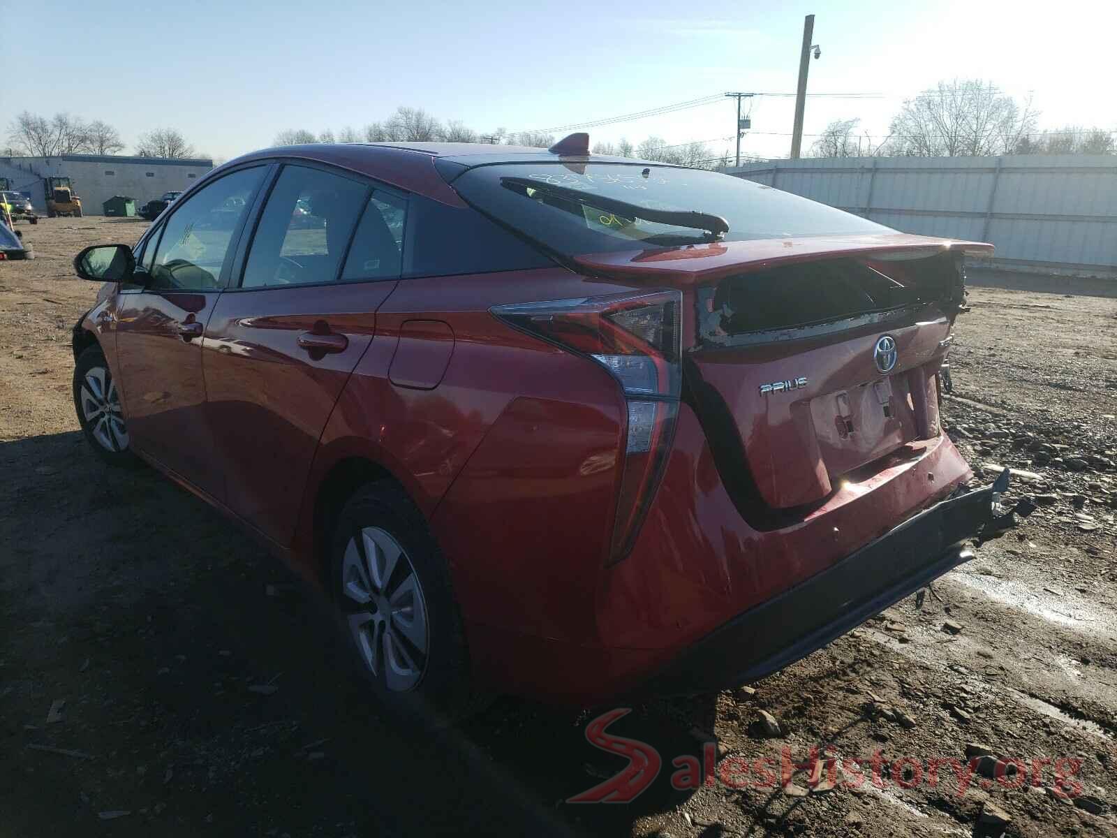 JTDKBRFU5J3588821 2018 TOYOTA PRIUS