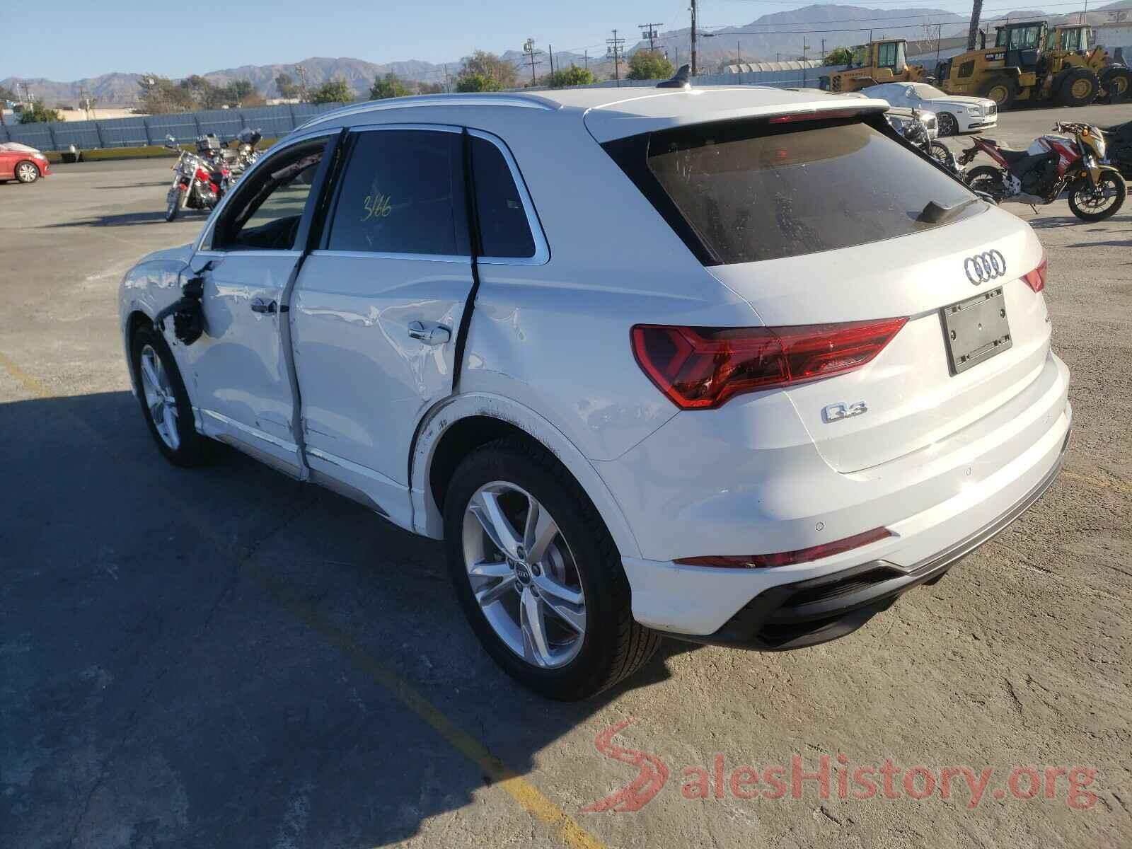 WA1DECF31L1029893 2020 AUDI Q3