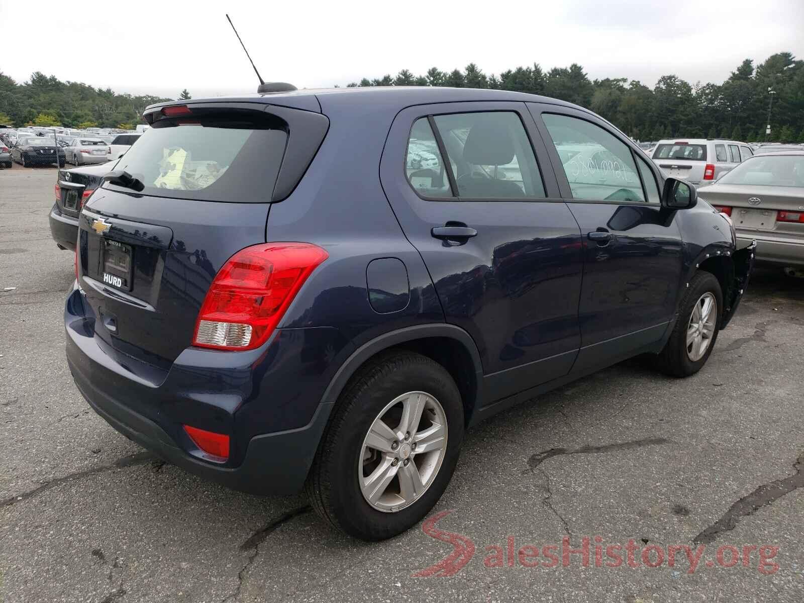 3GNCJNSB7KL290708 2019 CHEVROLET TRAX