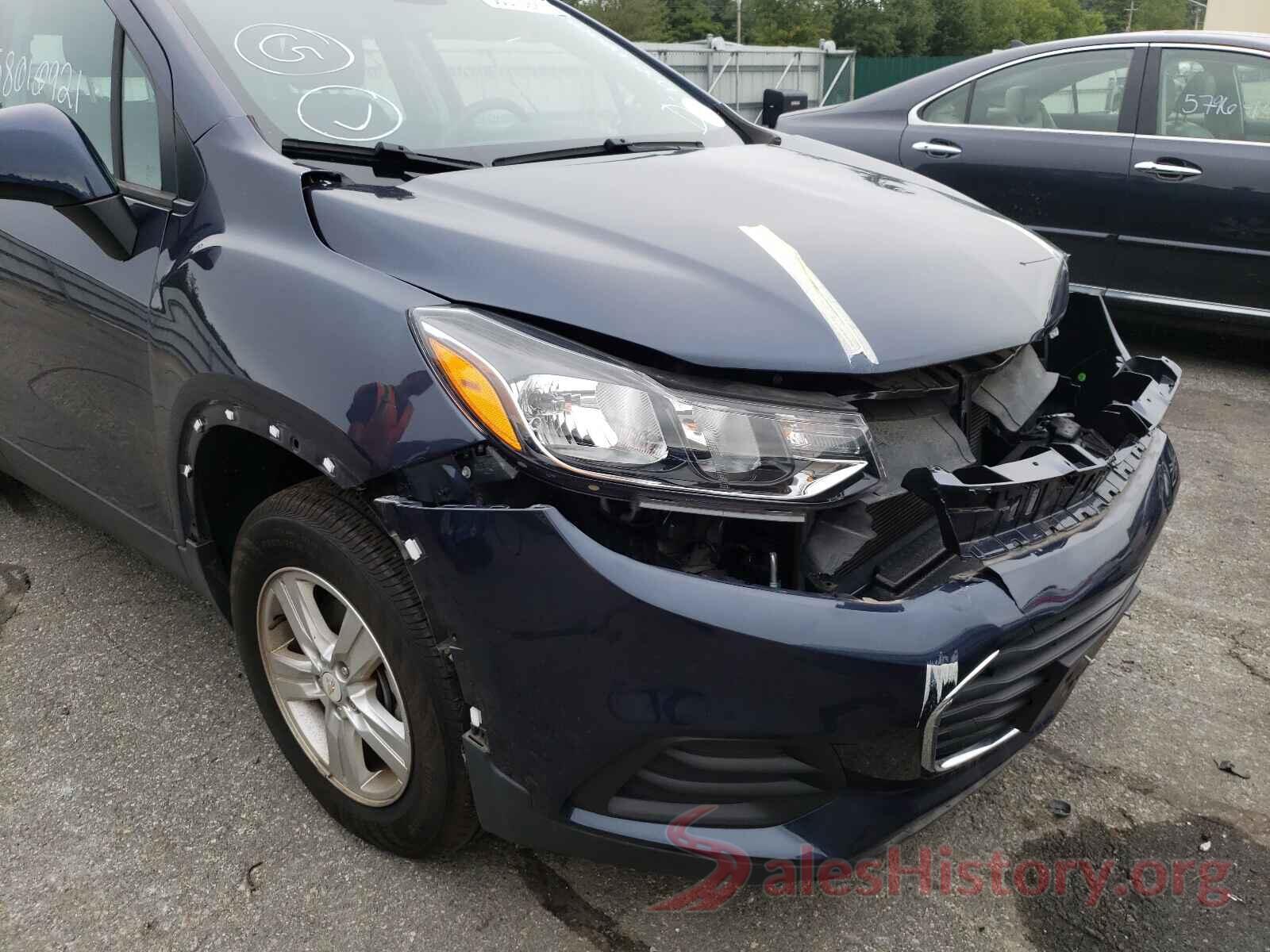 3GNCJNSB7KL290708 2019 CHEVROLET TRAX