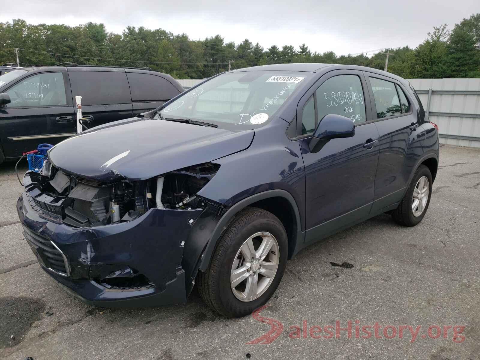 3GNCJNSB7KL290708 2019 CHEVROLET TRAX