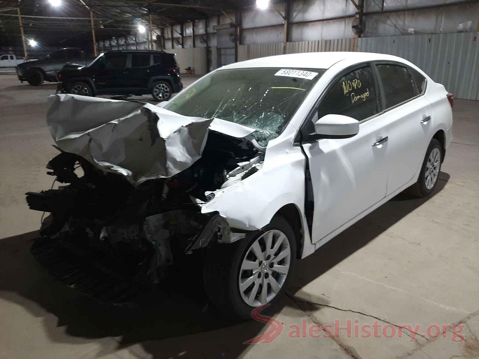 3N1AB7AP0KY420906 2019 NISSAN SENTRA