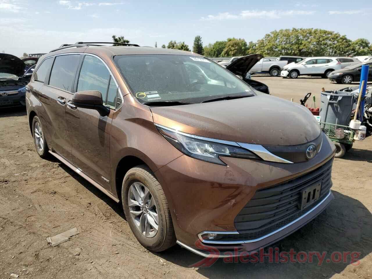 5TDJRKEC0MS068780 2021 TOYOTA SIENNA