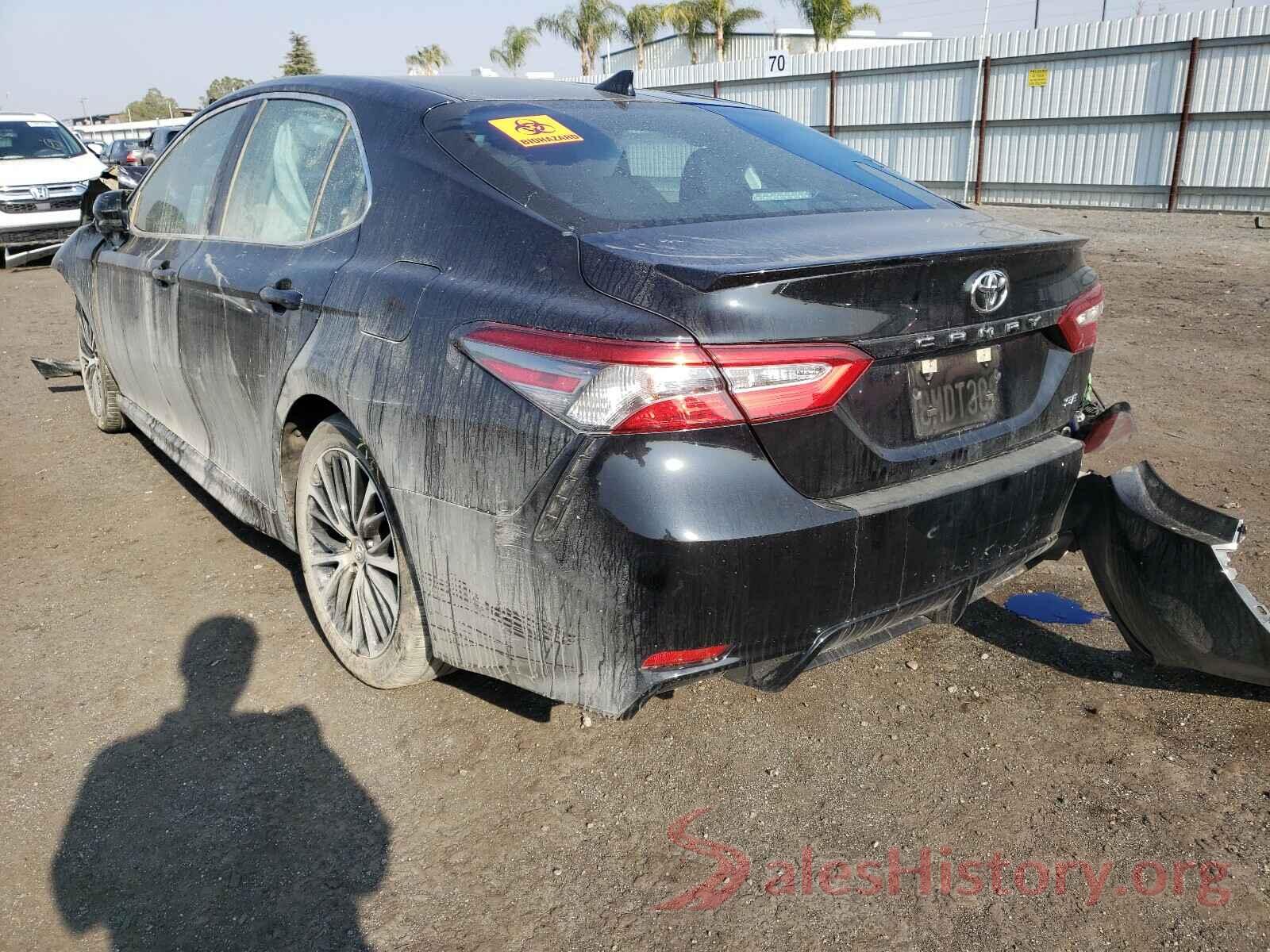 4T1B11HK0KU835279 2019 TOYOTA CAMRY