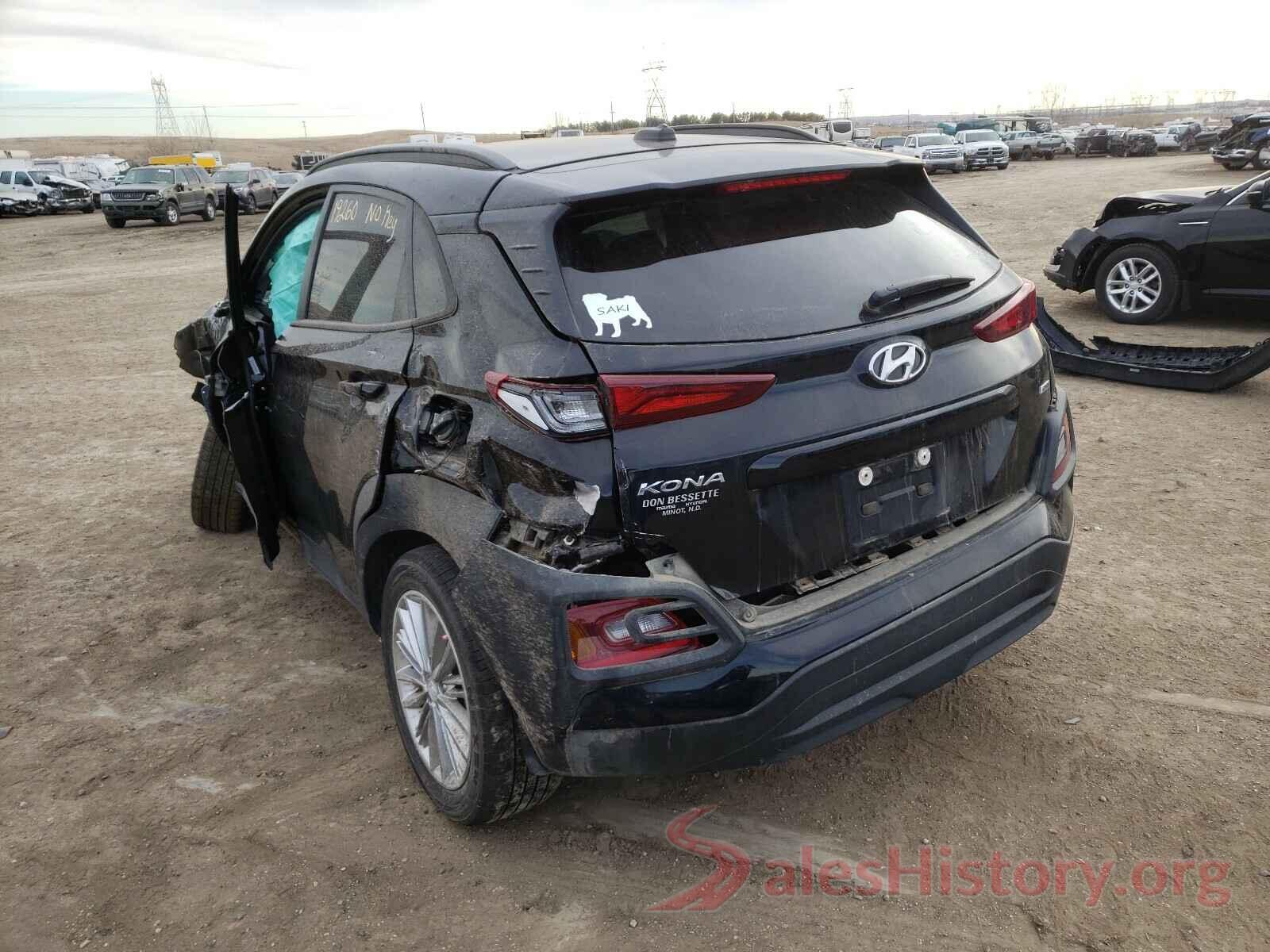 KM8K2CAA0KU360940 2019 HYUNDAI KONA