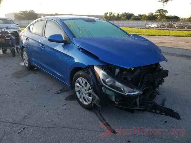 KMHD74LF1HU082423 2017 HYUNDAI ELANTRA