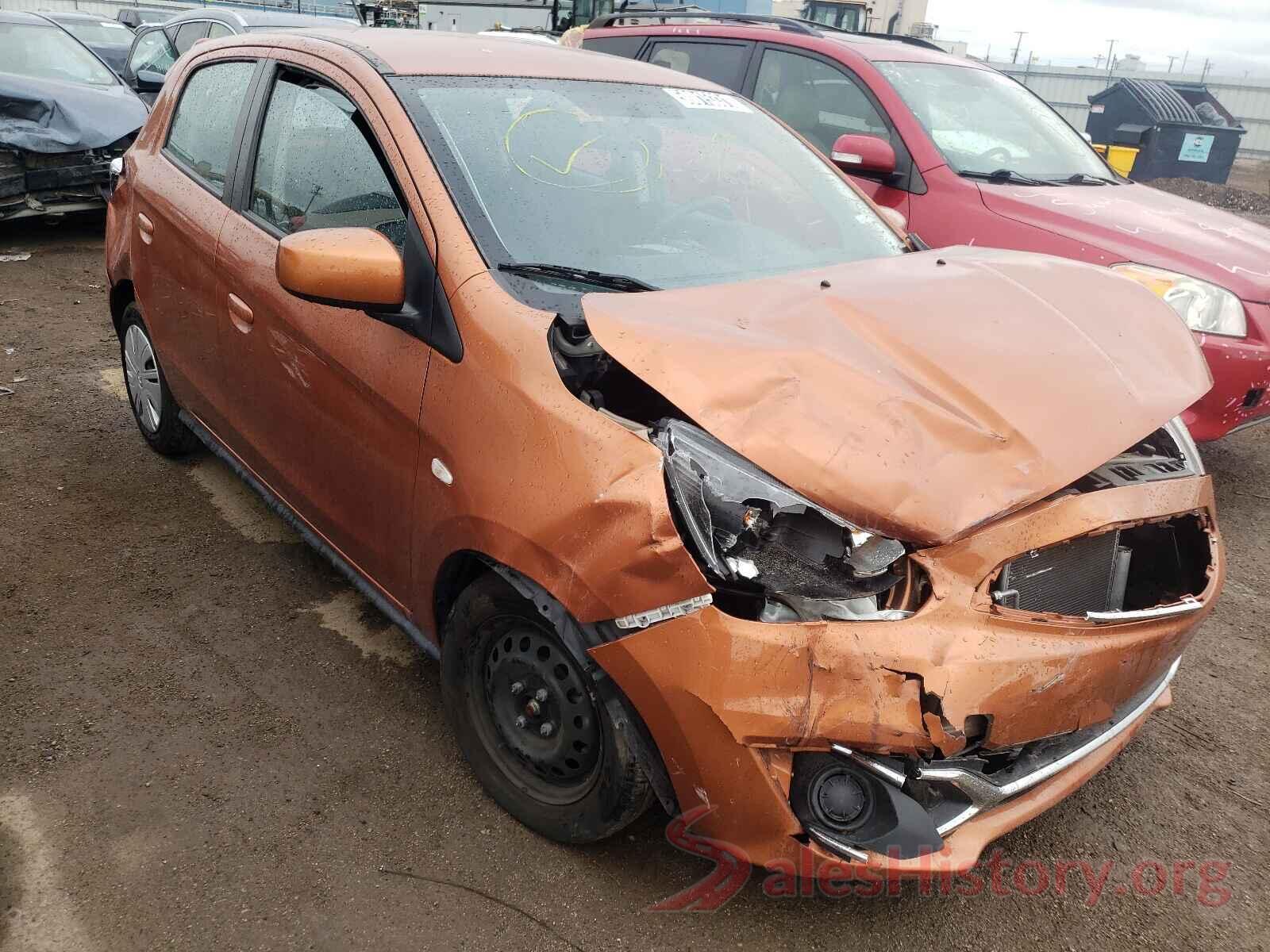 ML32A3HJ6KH013959 2019 MITSUBISHI MIRAGE