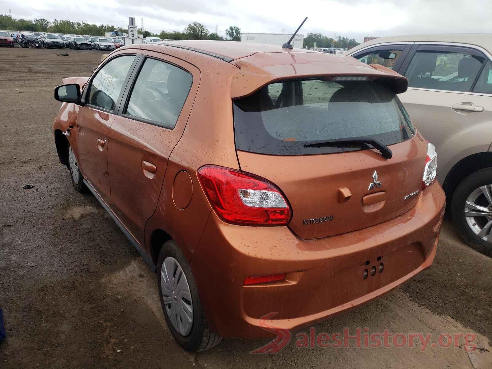 ML32A3HJ6KH013959 2019 MITSUBISHI MIRAGE