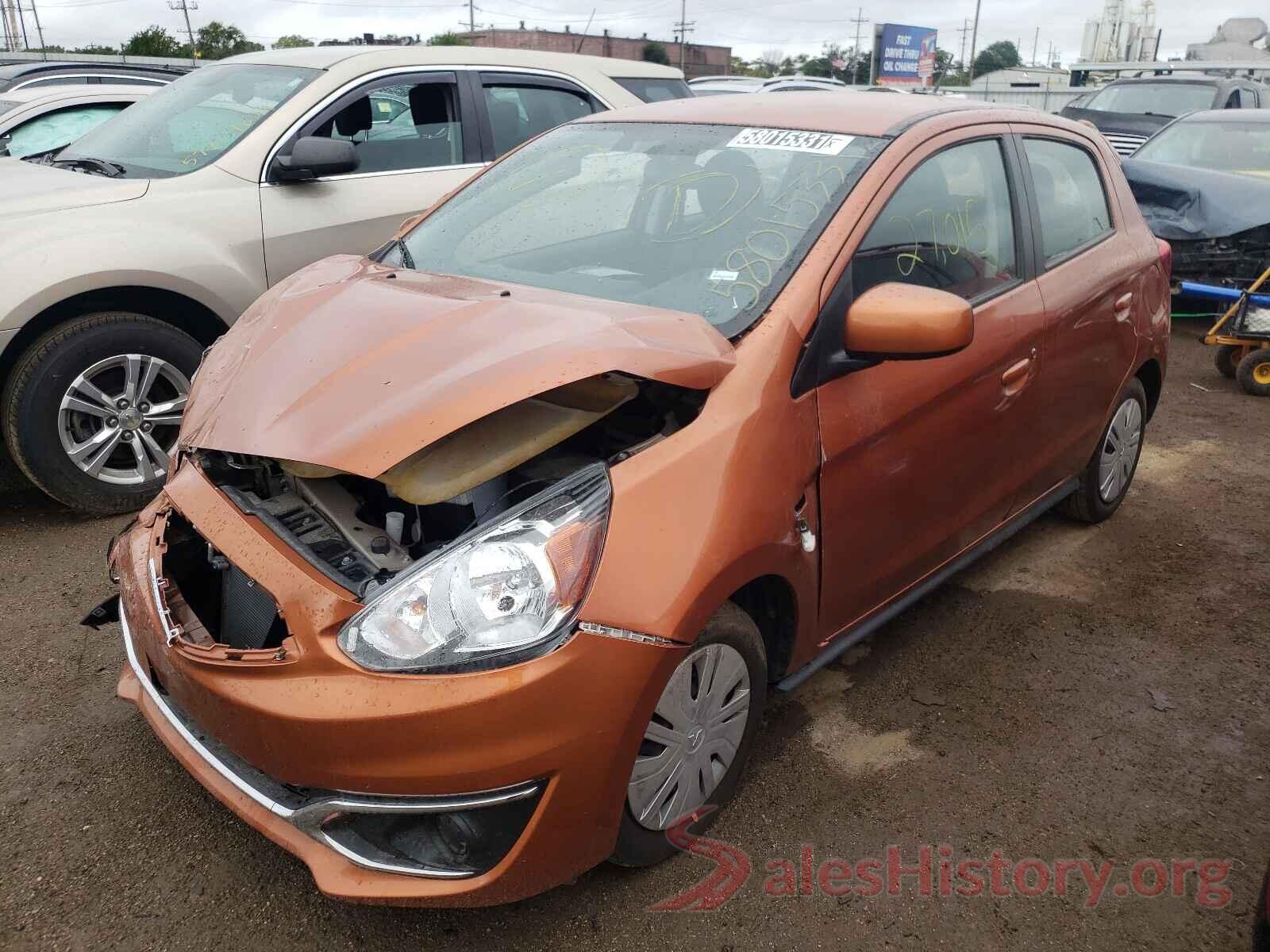 ML32A3HJ6KH013959 2019 MITSUBISHI MIRAGE