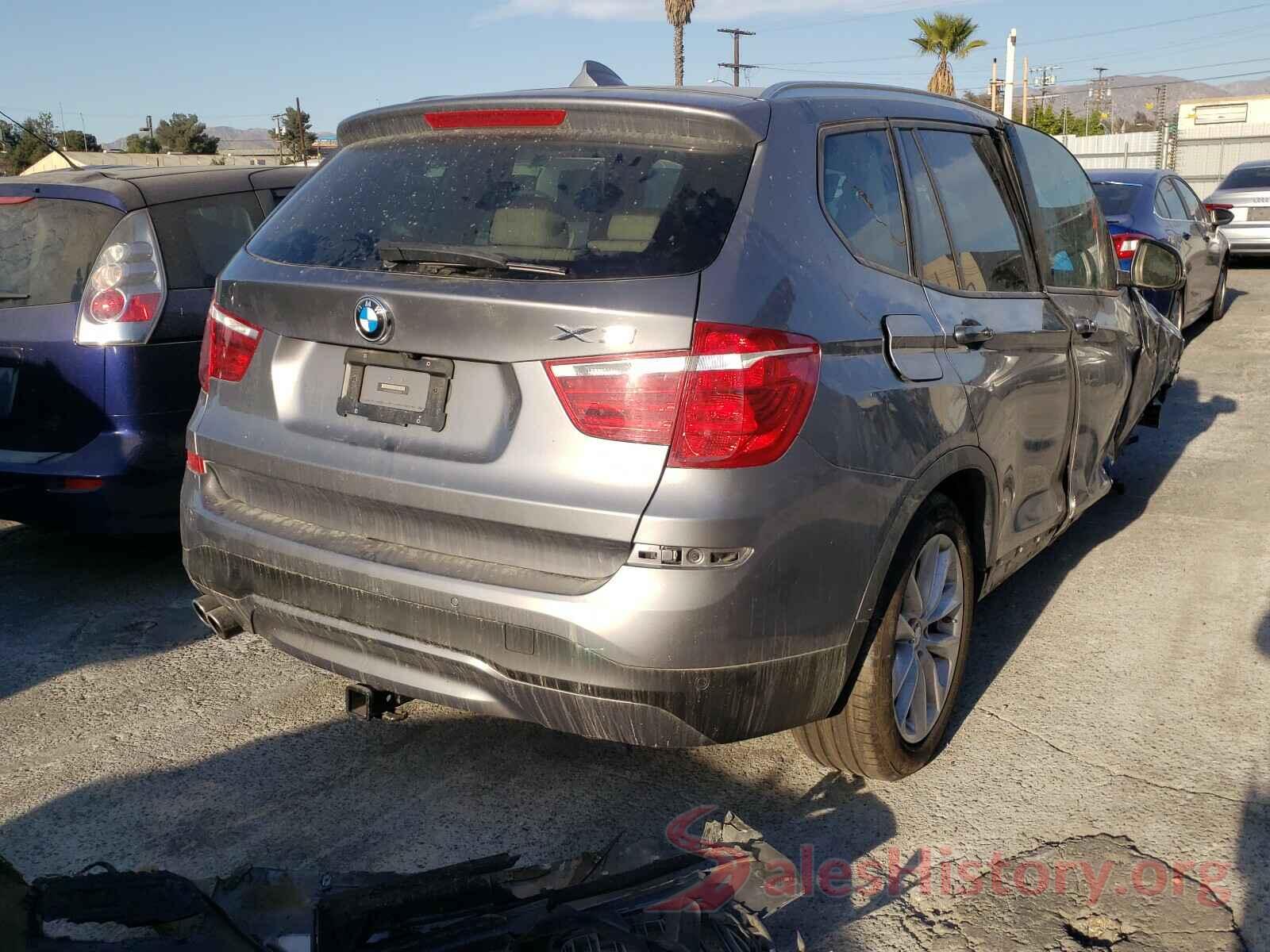 5UXWX9C58H0T03765 2017 BMW X3