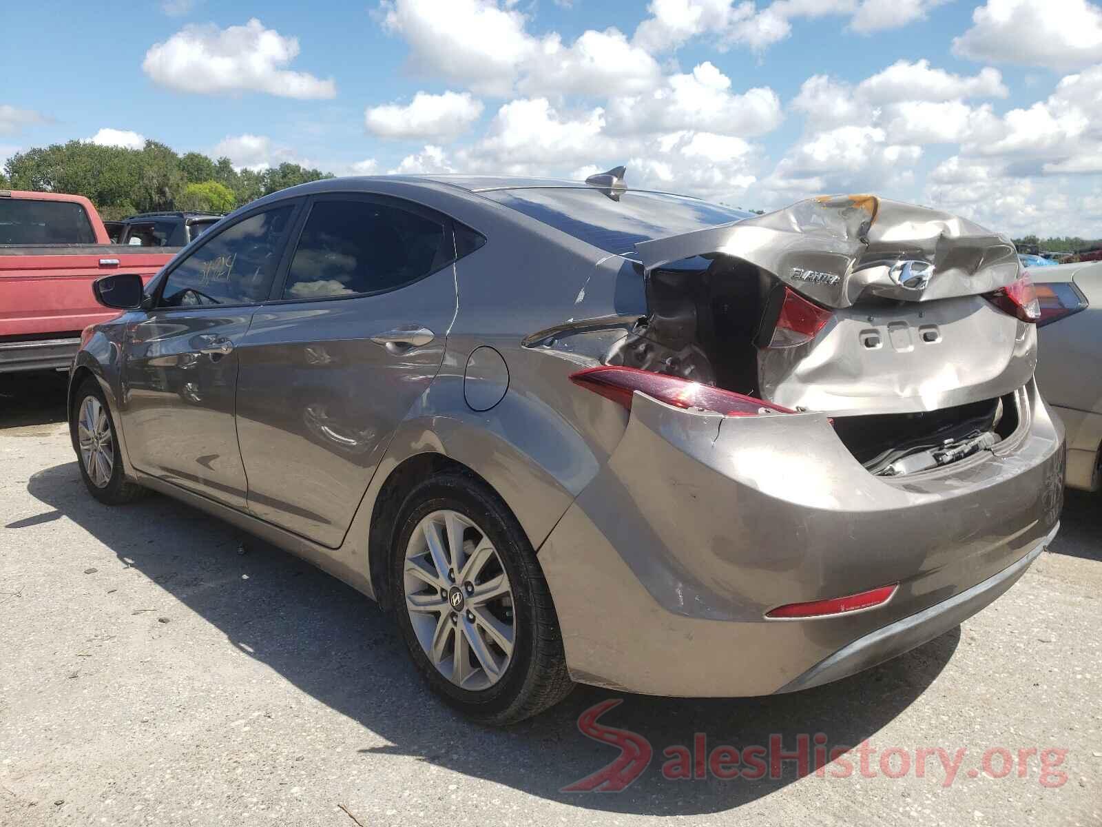 5NPDH4AE3GH771920 2016 HYUNDAI ELANTRA