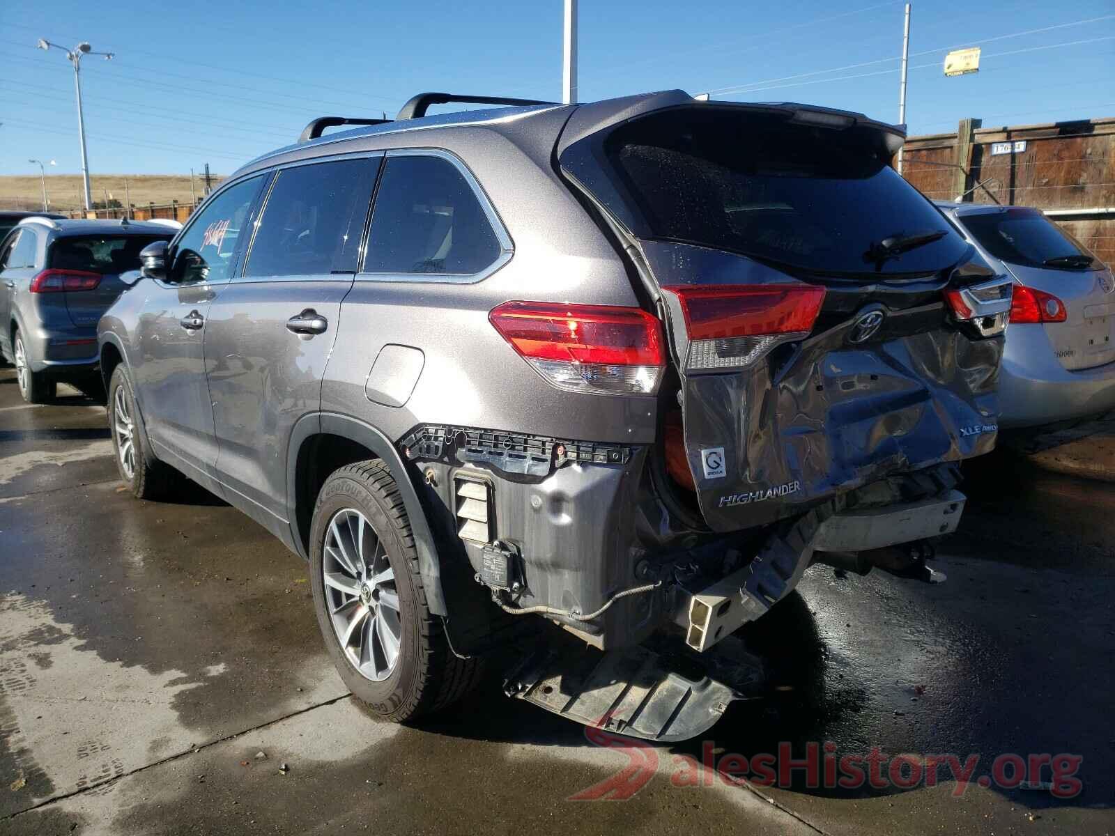 5TDJZRFH2HS418922 2017 TOYOTA HIGHLANDER