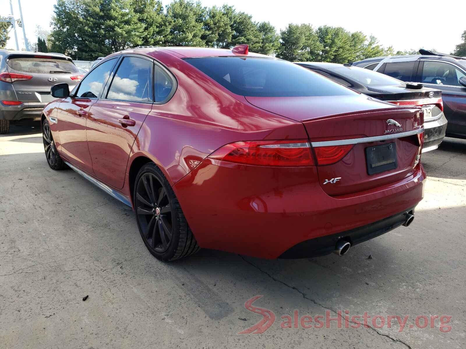 SAJBM4BV1GCY13693 2016 JAGUAR XF