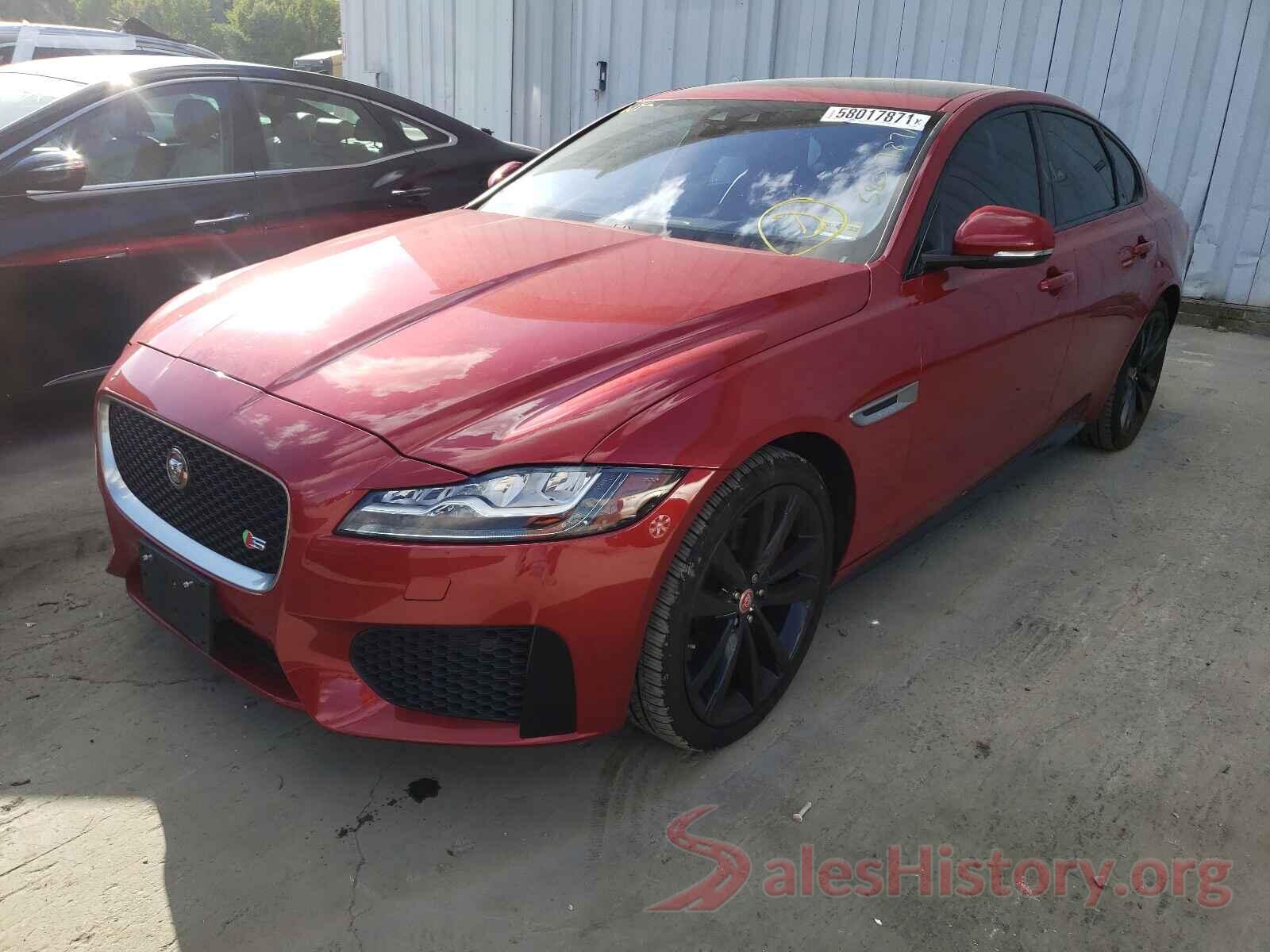 SAJBM4BV1GCY13693 2016 JAGUAR XF