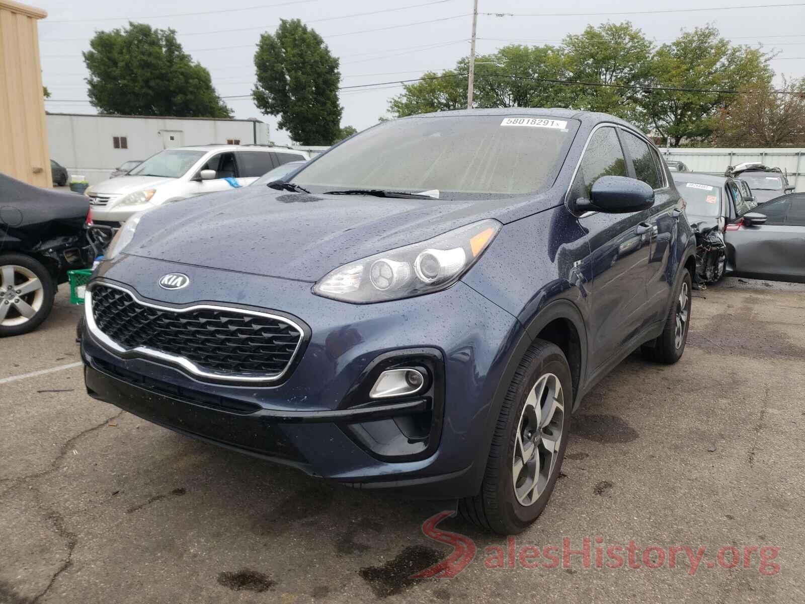 KNDPMCAC8M7853126 2021 KIA SPORTAGE