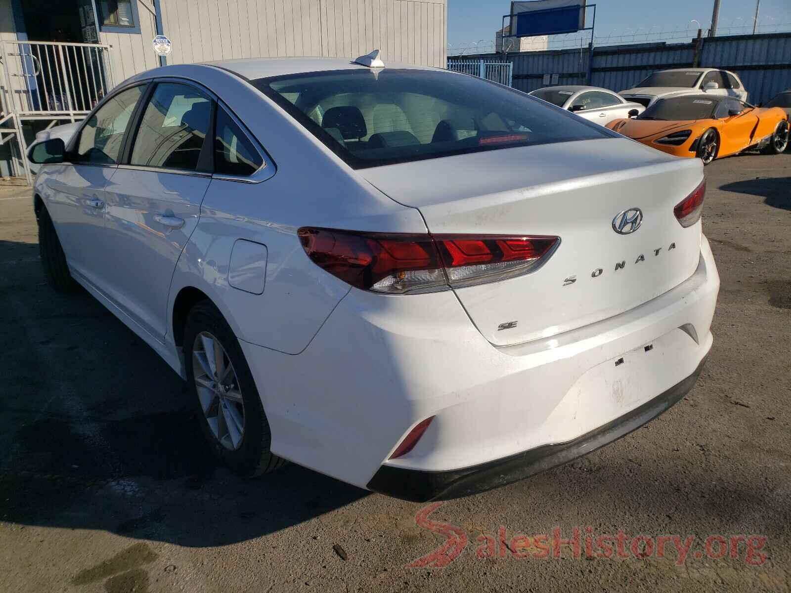 5NPE24AF8KH795590 2019 HYUNDAI SONATA