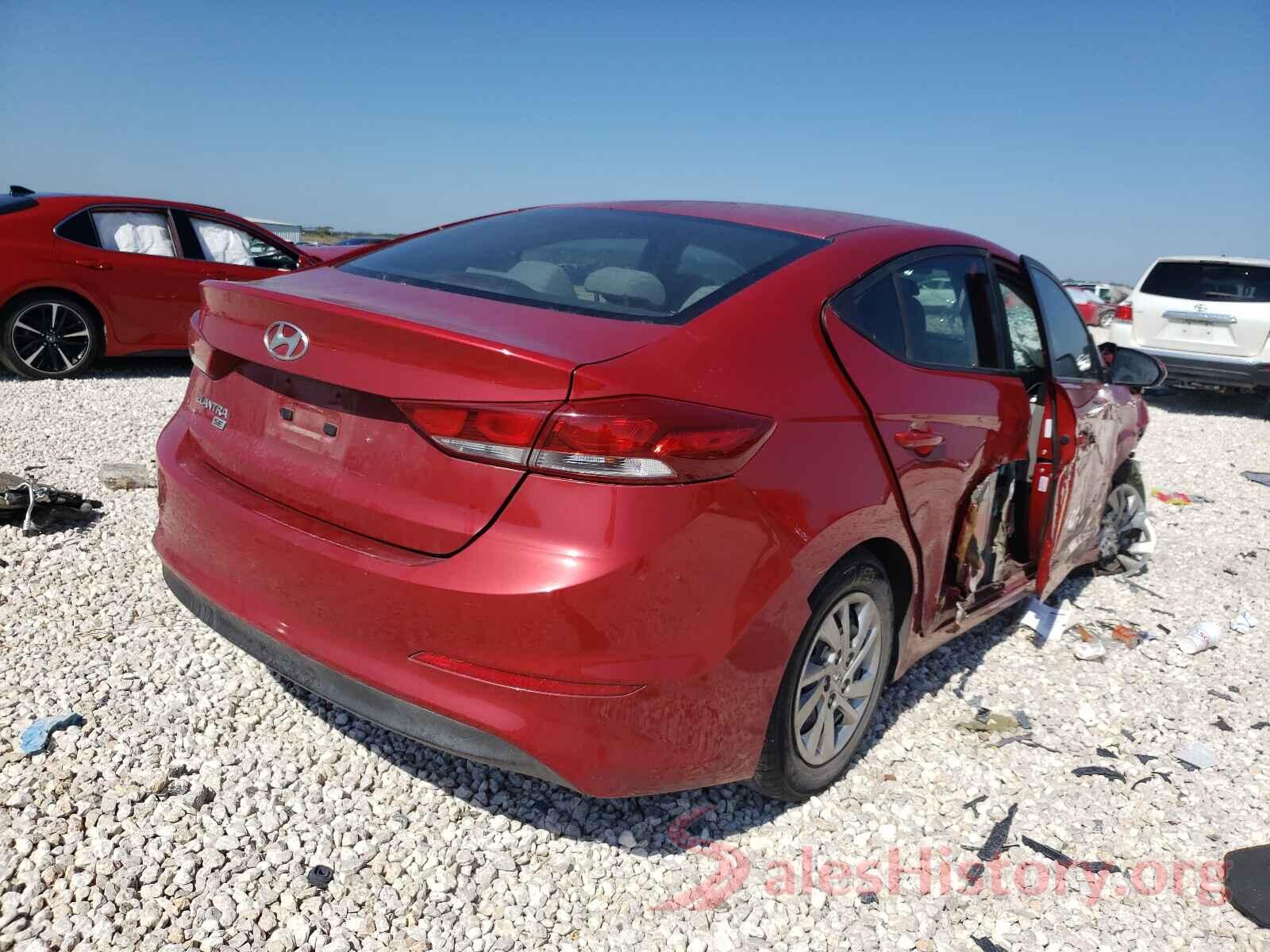 KMHD74LF8JU613624 2018 HYUNDAI ELANTRA