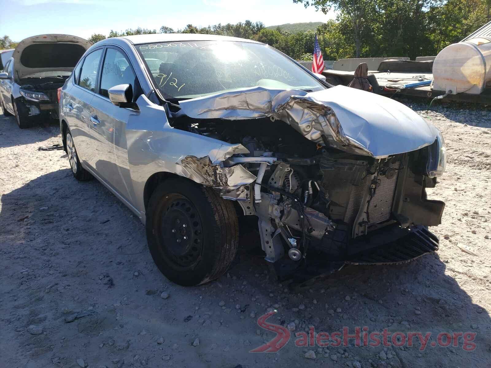 3N1AB7AP1HY207133 2017 NISSAN SENTRA