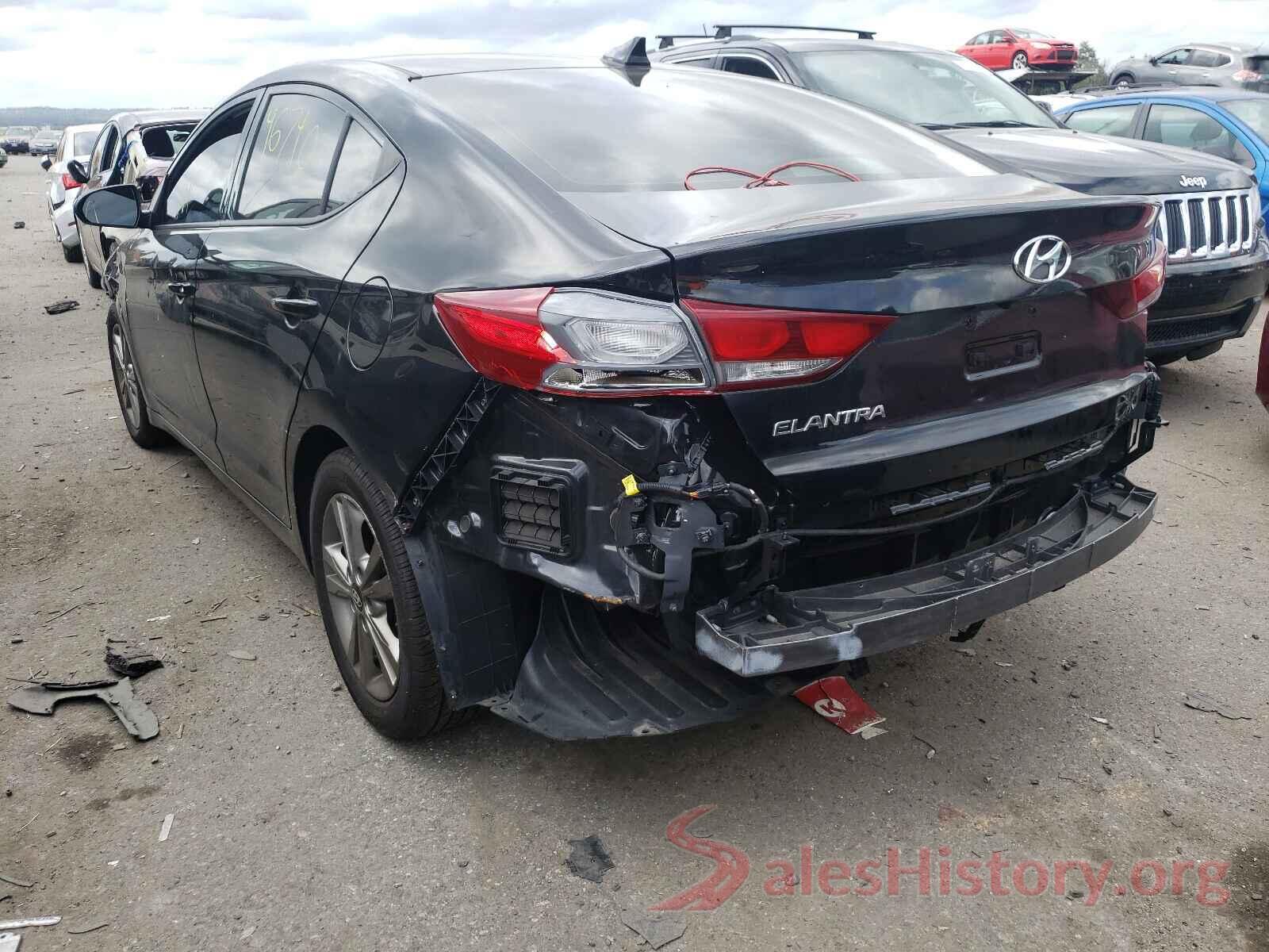 5NPD84LF8JH365807 2018 HYUNDAI ELANTRA