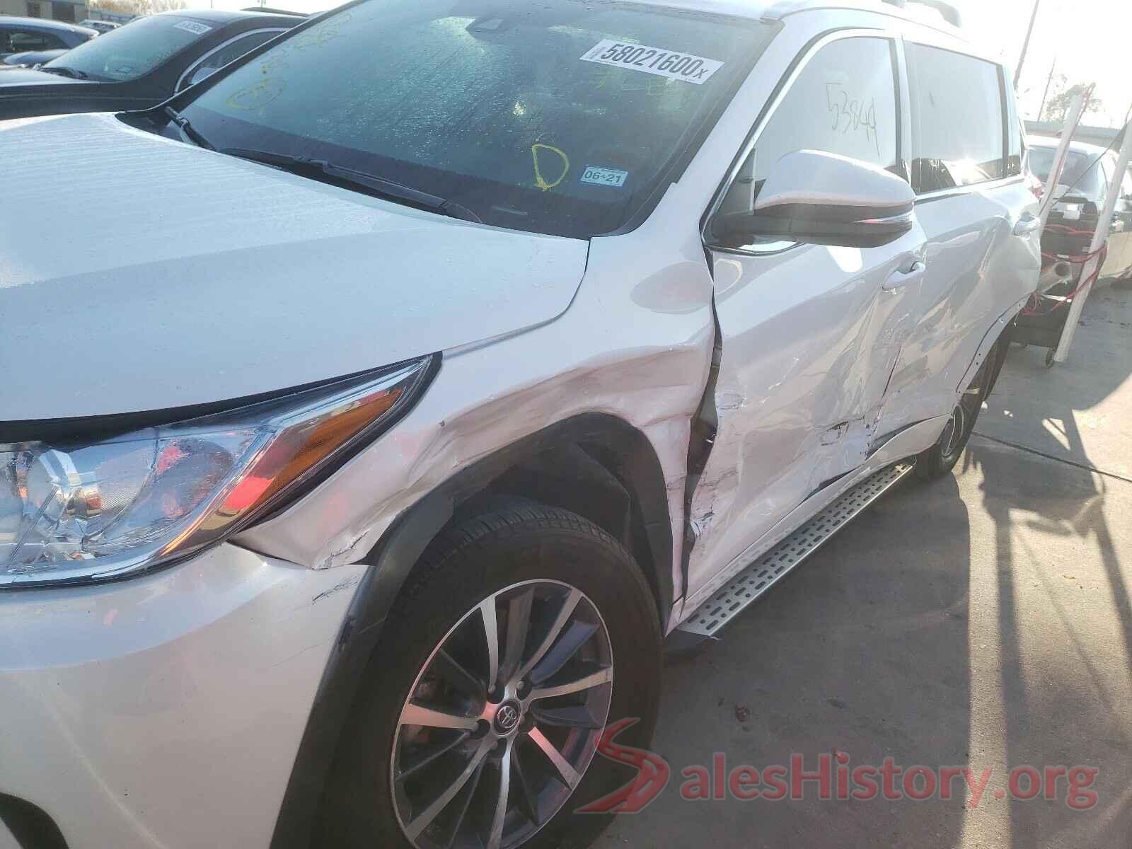 5TDKZRFH4JS538831 2018 TOYOTA HIGHLANDER