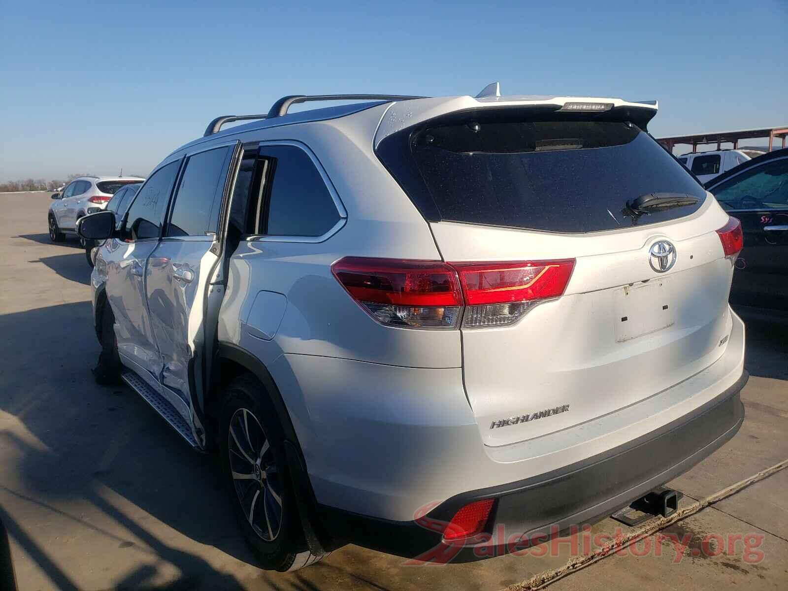 5TDKZRFH4JS538831 2018 TOYOTA HIGHLANDER