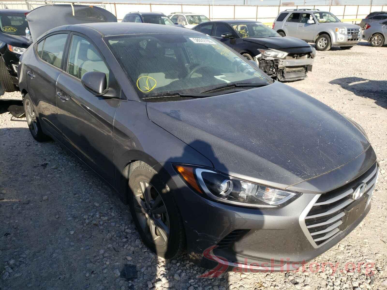 5NPD84LF4JH337700 2018 HYUNDAI ELANTRA