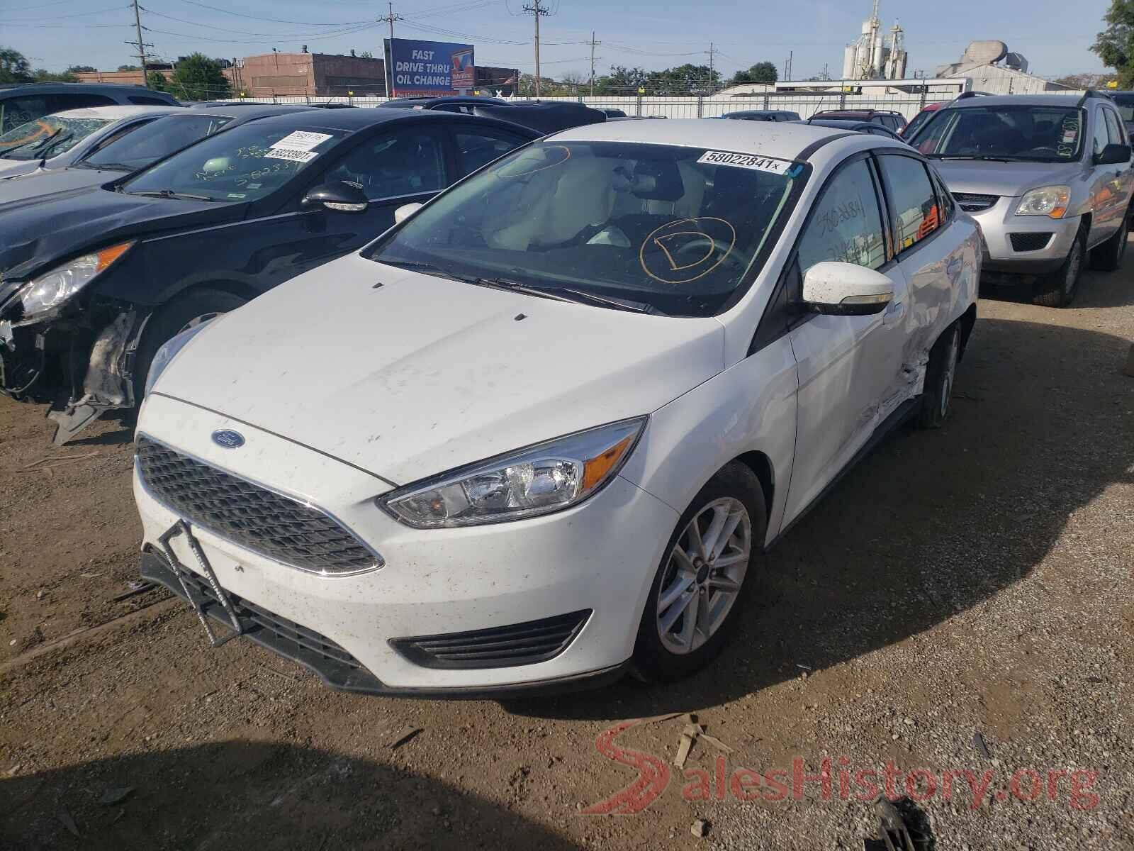 1FADP3F29GL207797 2016 FORD FOCUS