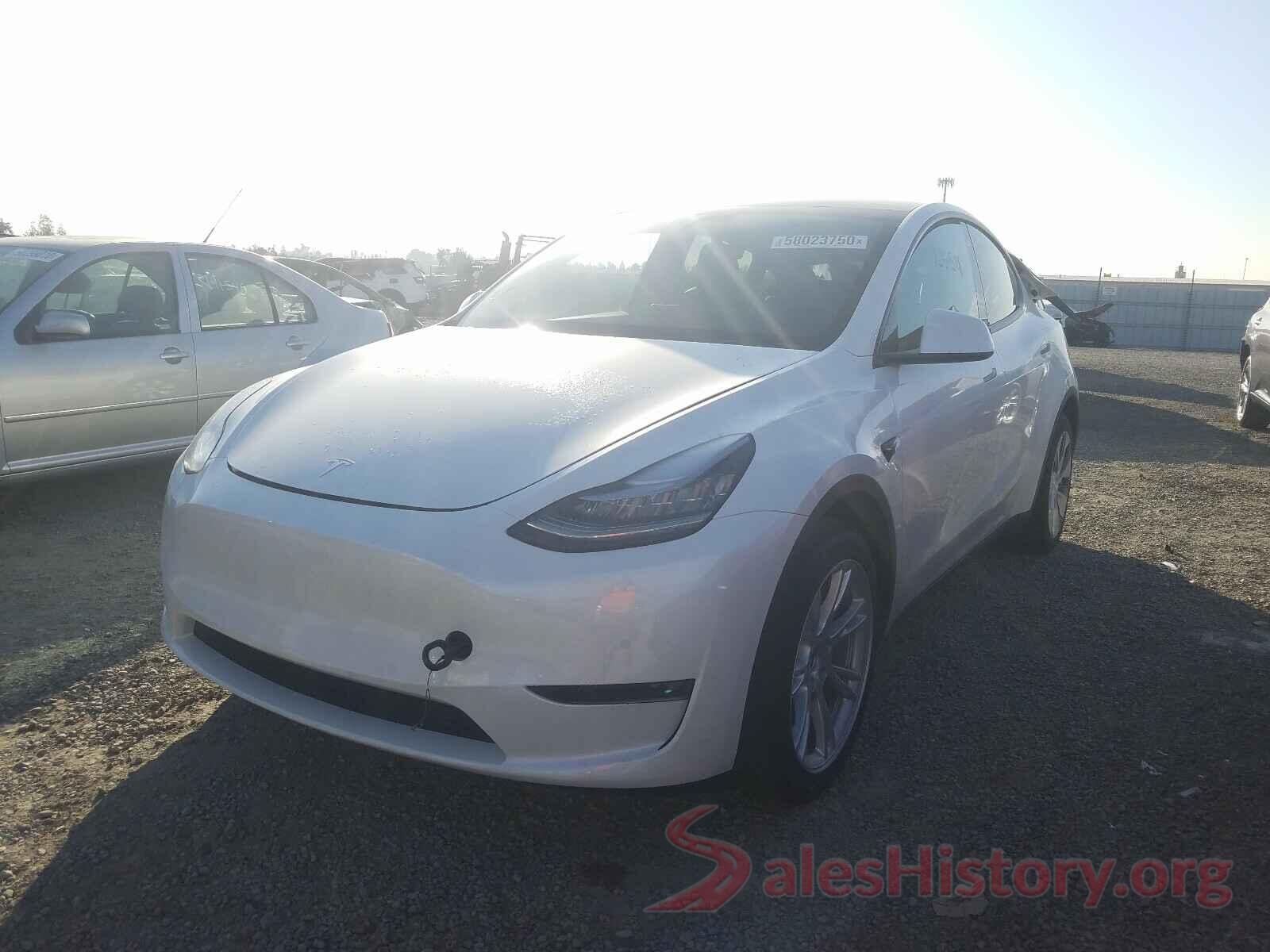 5YJYGDEE5LF052840 2020 TESLA MODEL Y